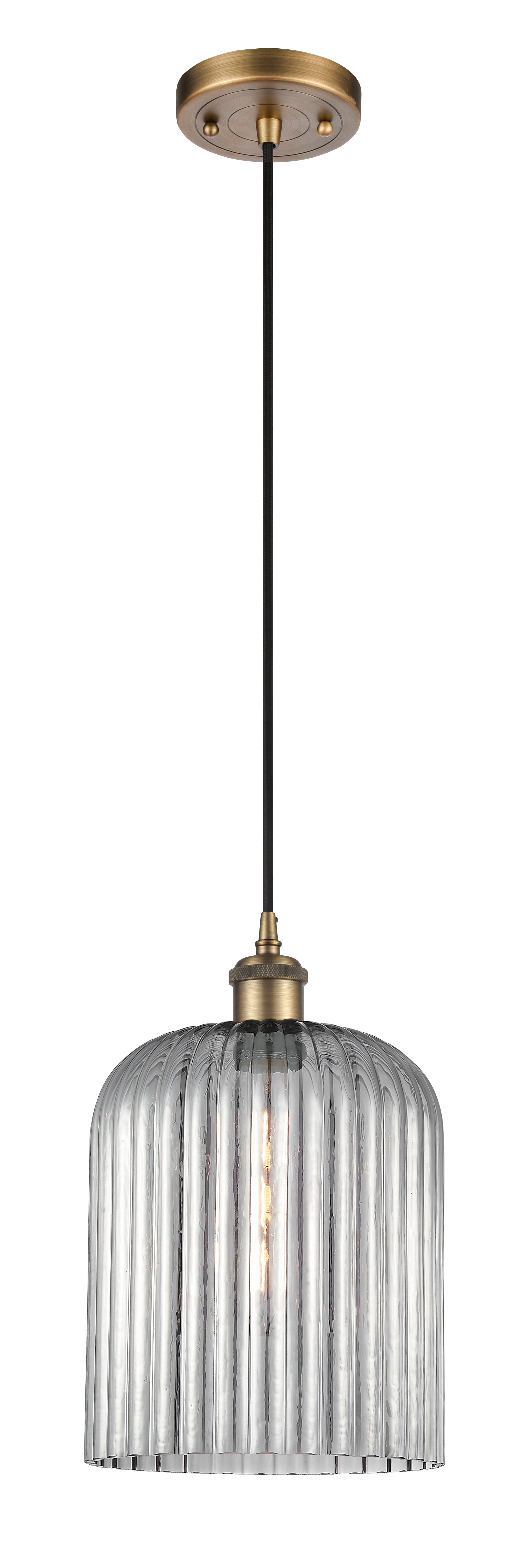 Ballston Mini Pendant Antique Brass 5 Inch