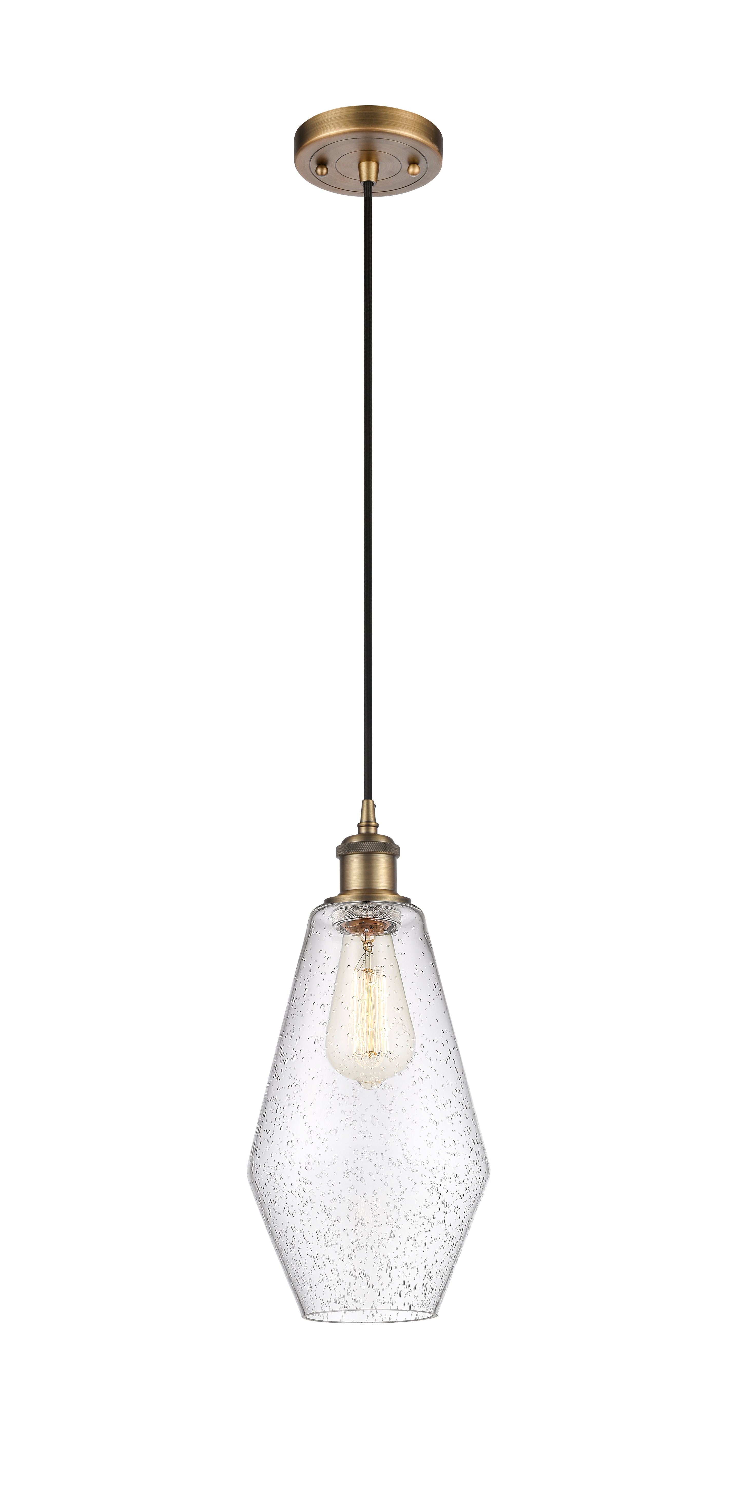 Ballston Mini Pendant Antique Brass Finish