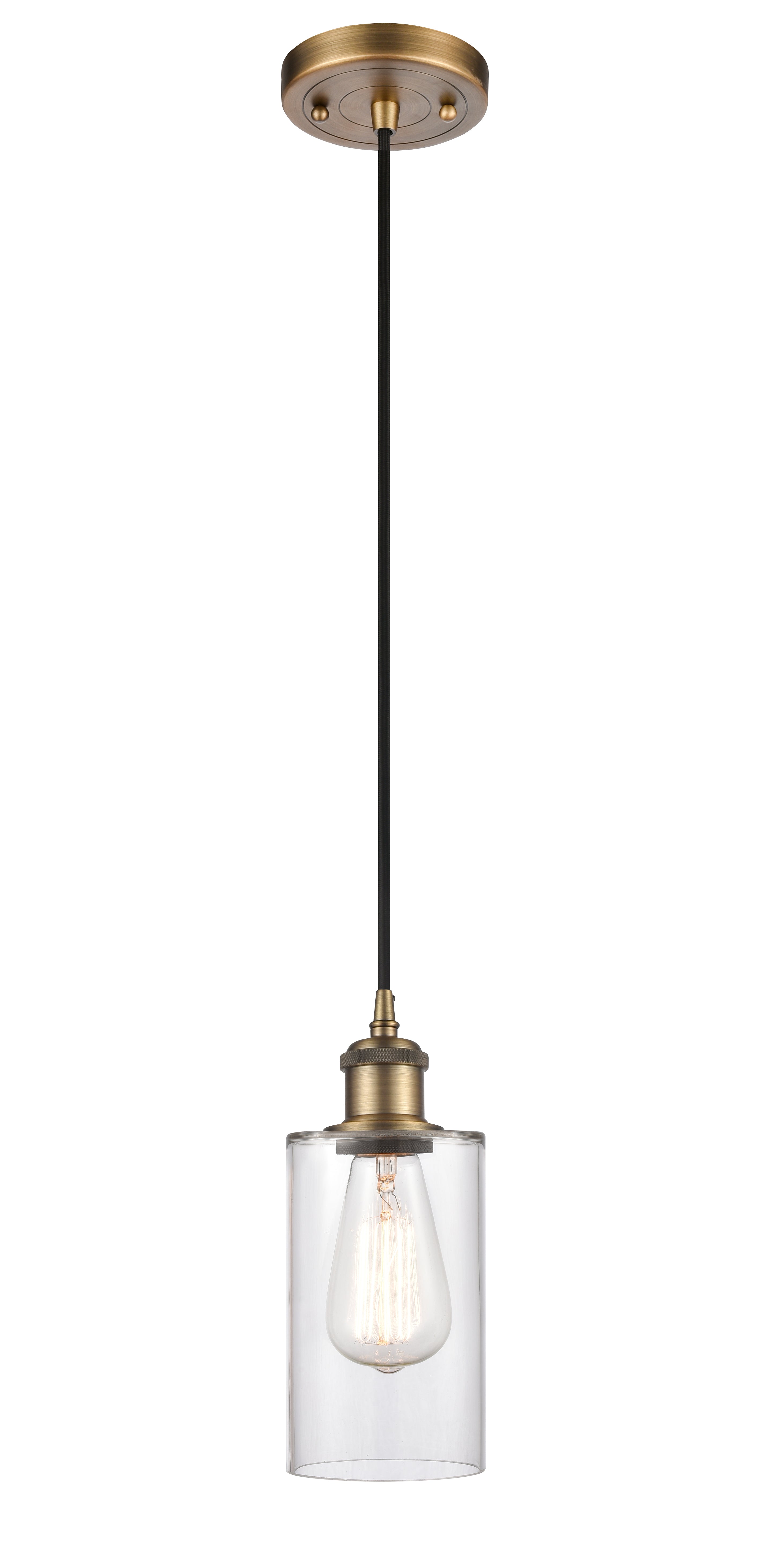 Ballston Mini Pendant Antique Brass