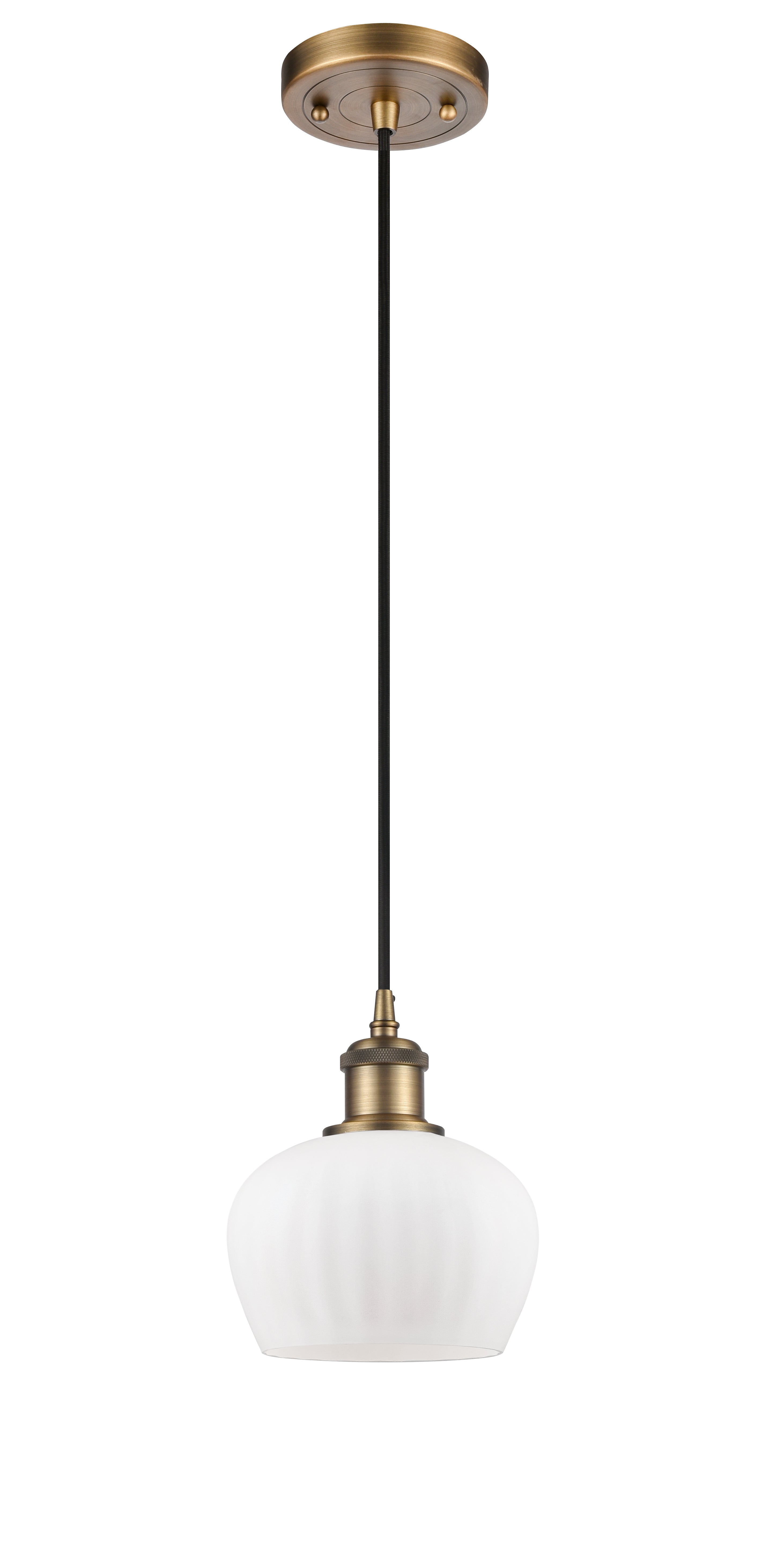 Ballston Mini Pendant Antique Brass