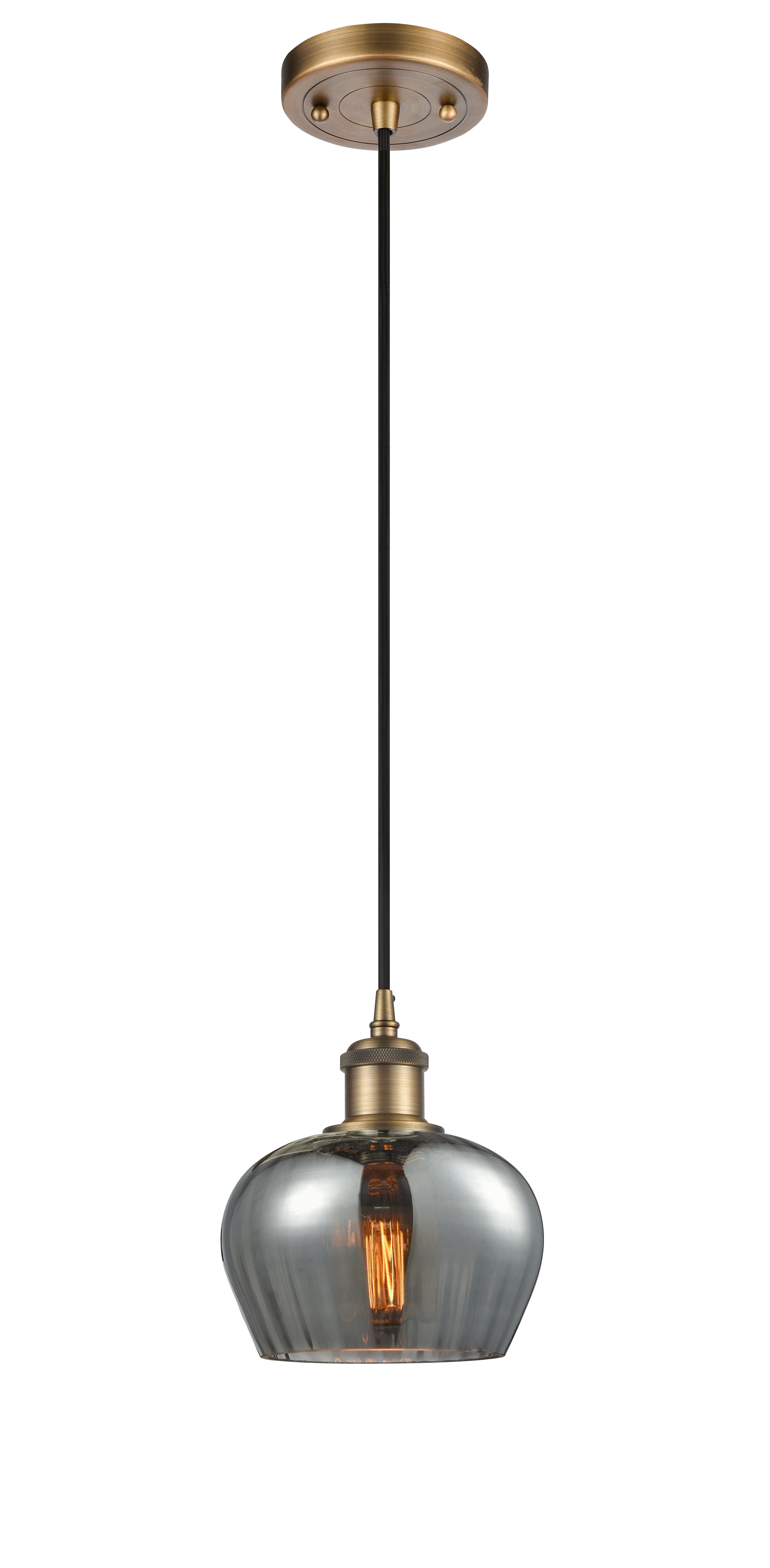 Ballston Mini Pendant Antique Brass