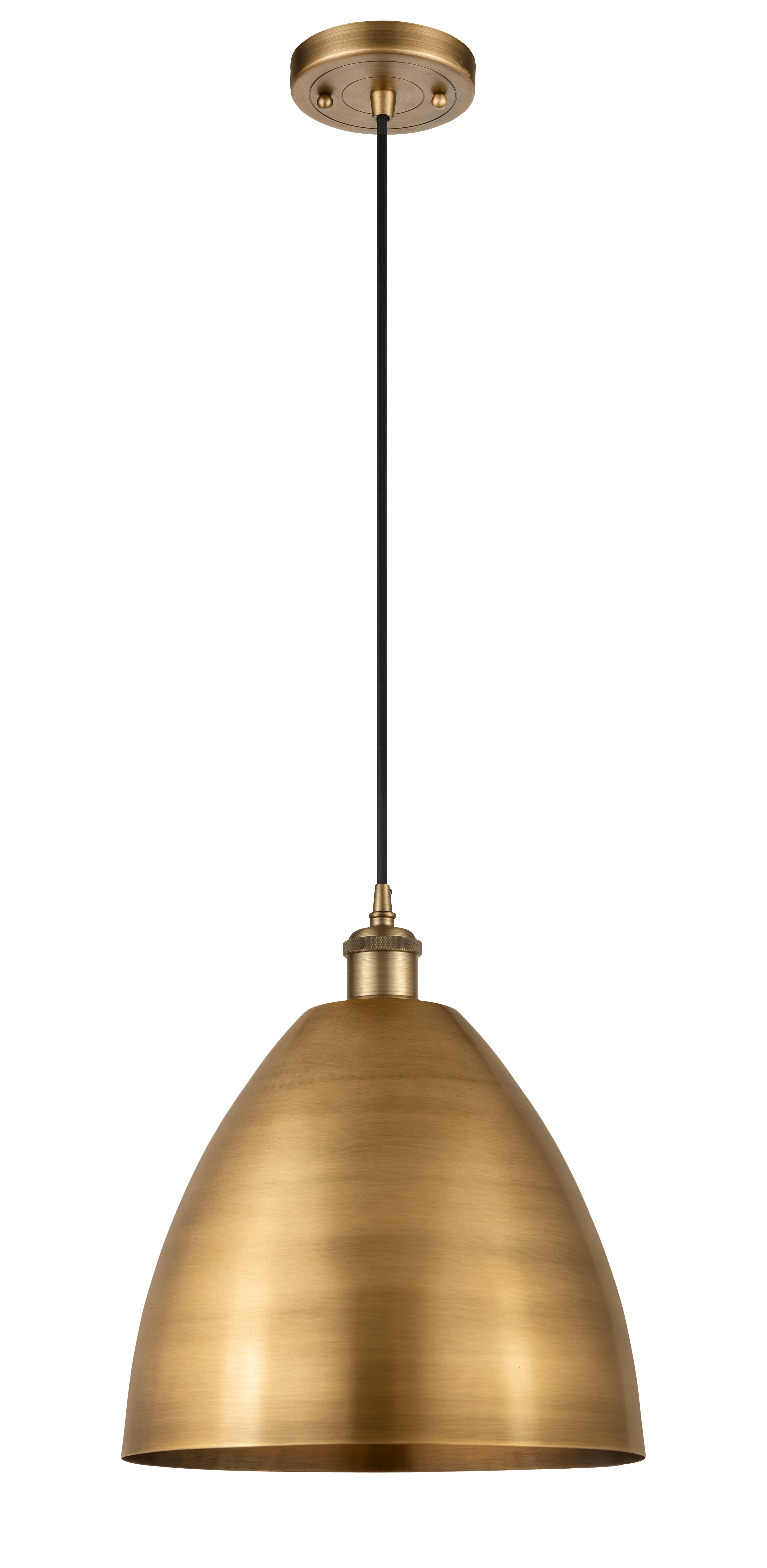 Ballston Mini Pendant Antique Brass Finish