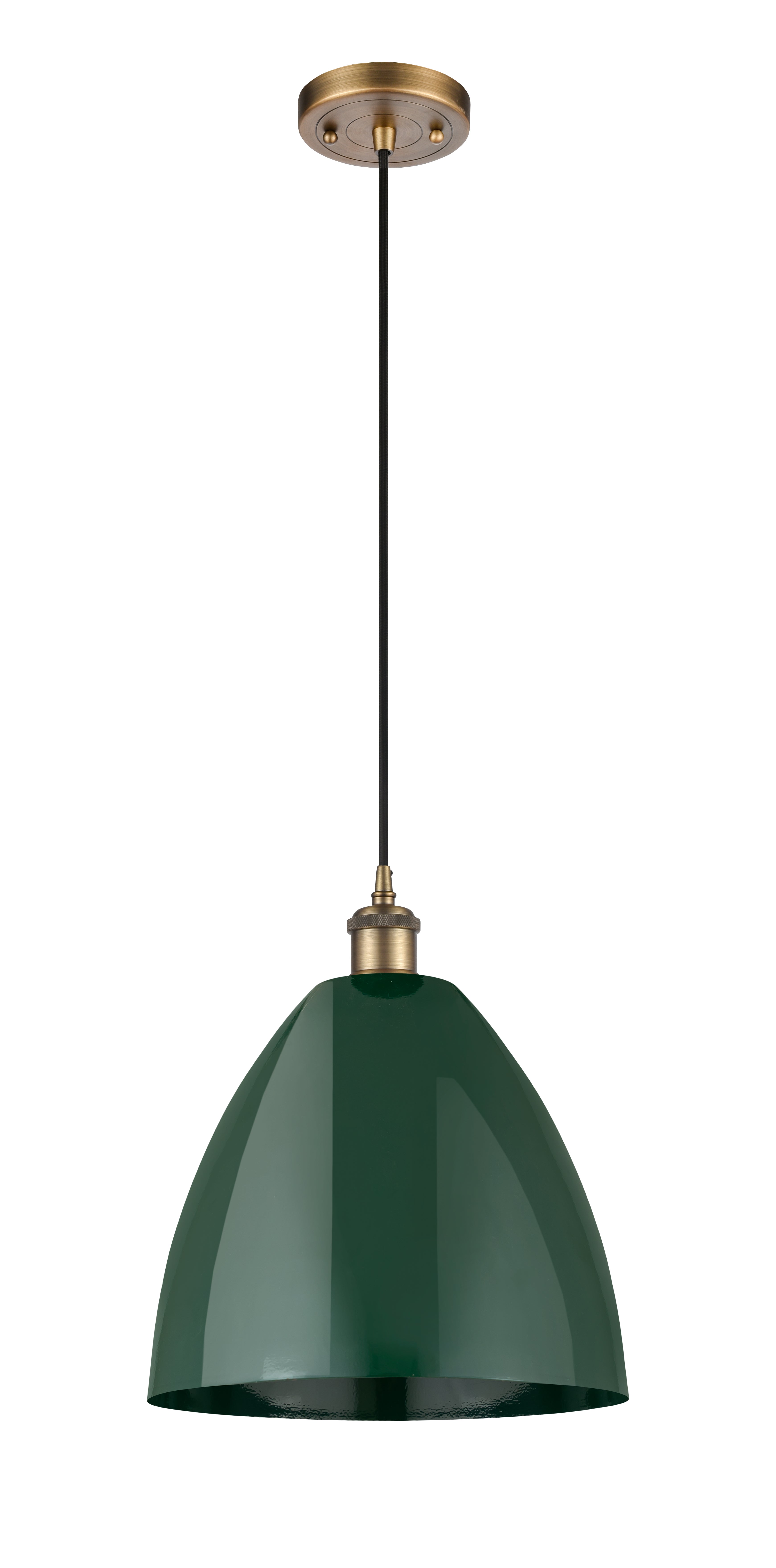 Ballston Mini Pendant Antique Brass Cast