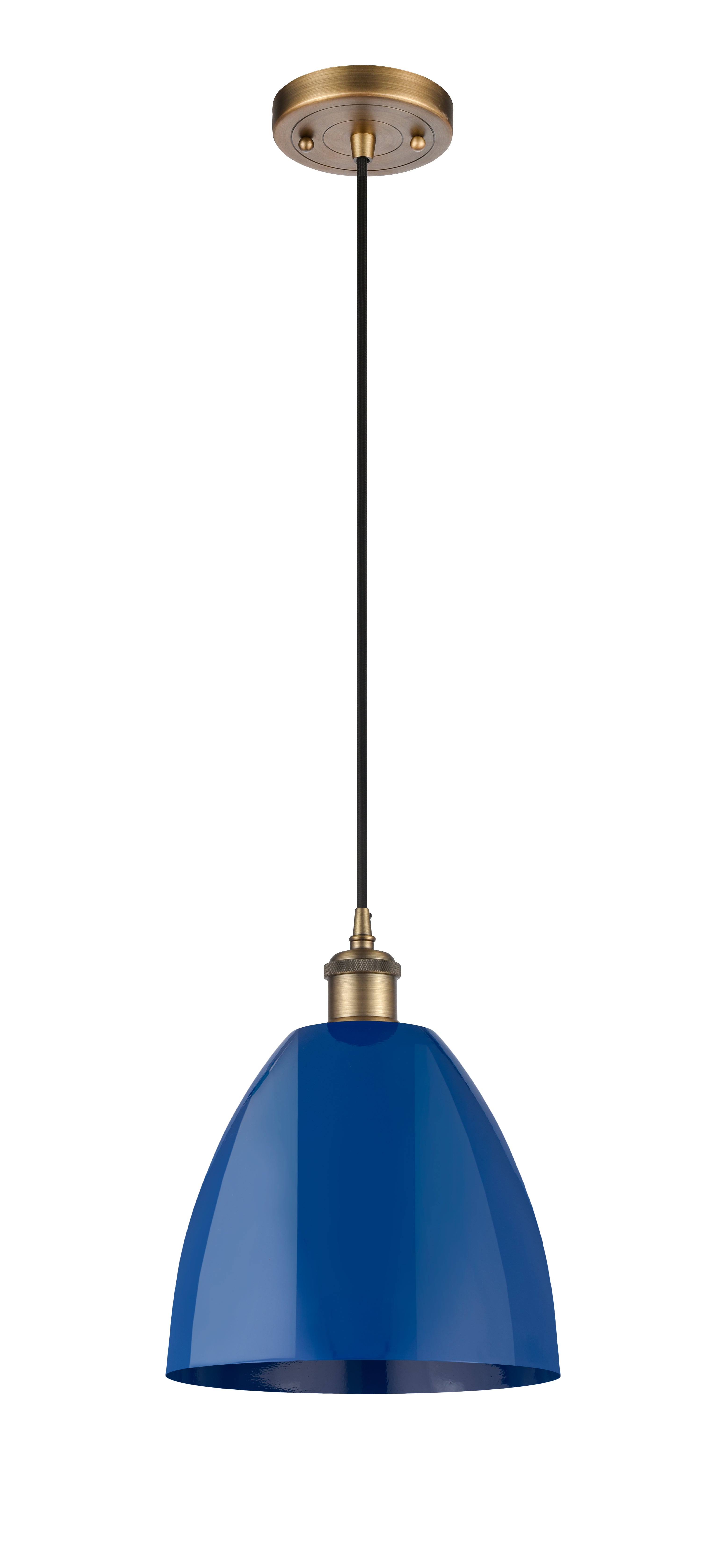Ballston Mini Pendant Antique Brass Cast