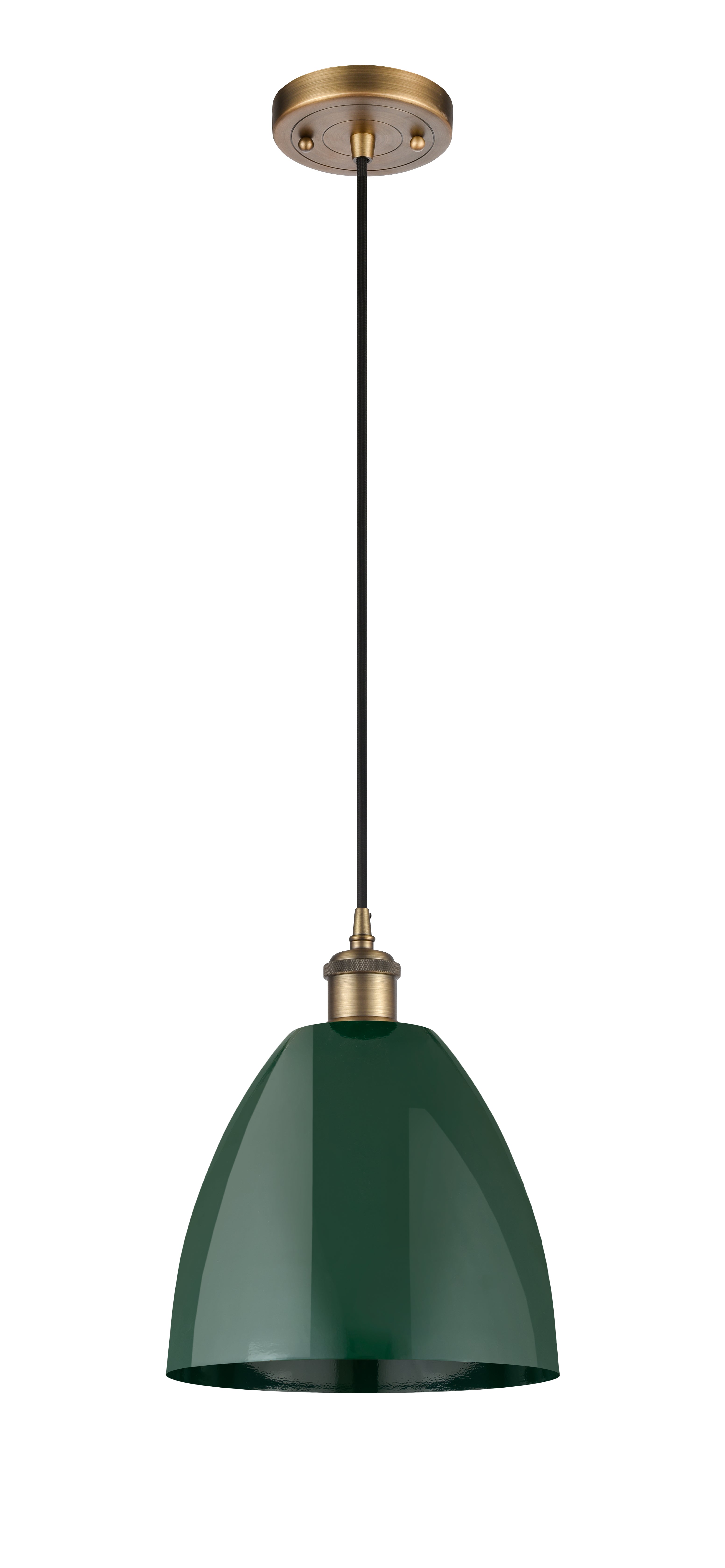Ballston Mini Pendant Antique Brass Cast