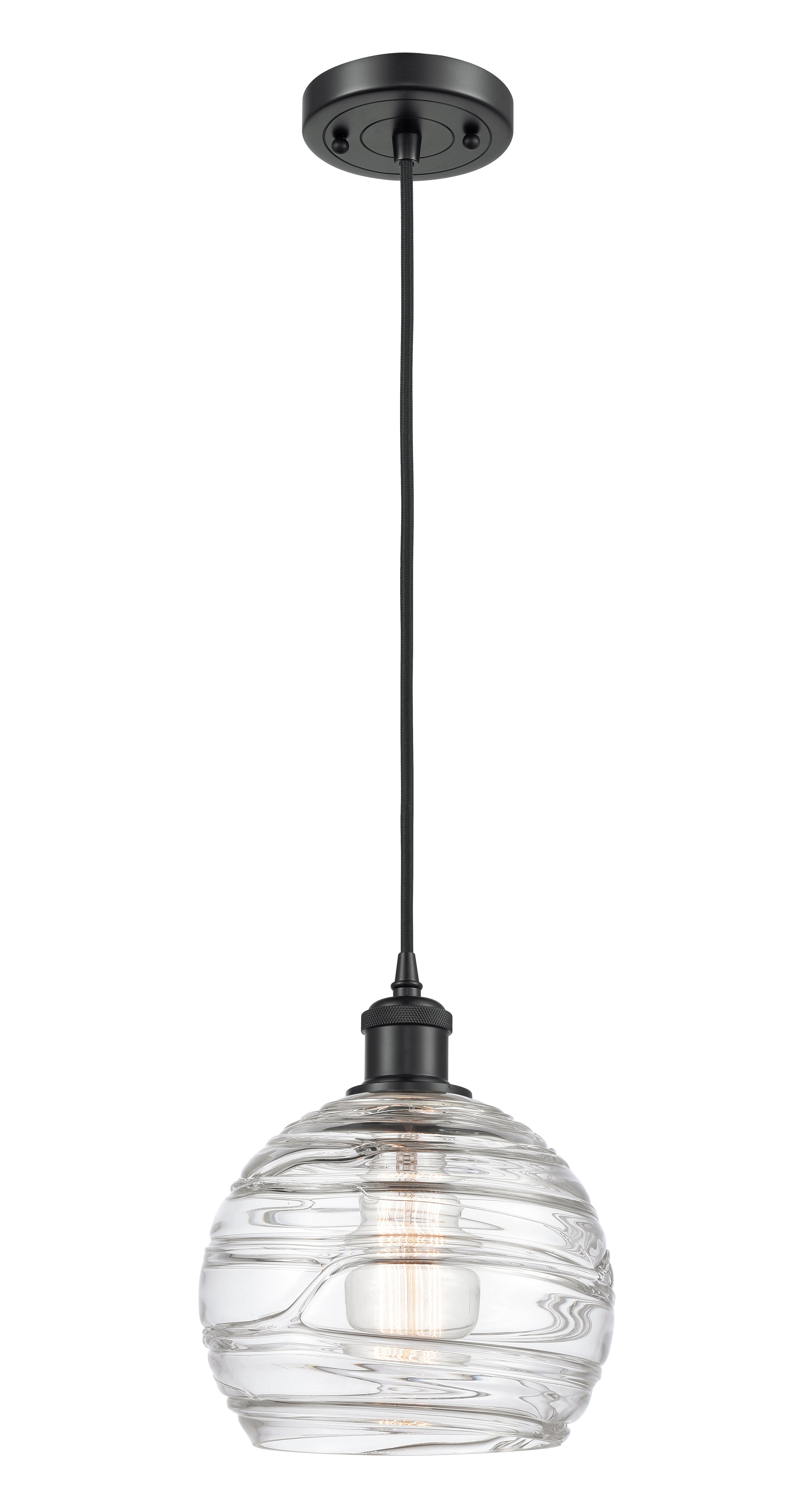 Ballston Mini Pendant Antique Brass Finish