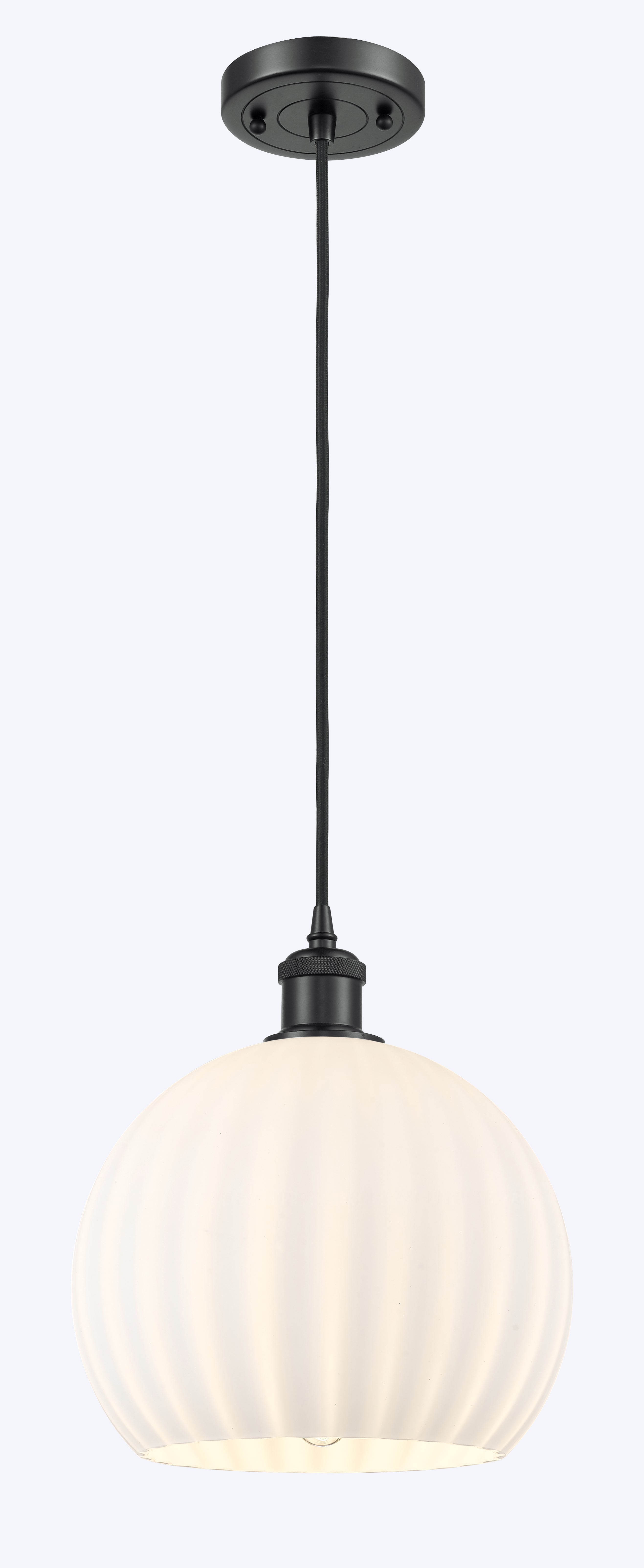 Ballston Mini Pendant Antique Brass 10 Inch