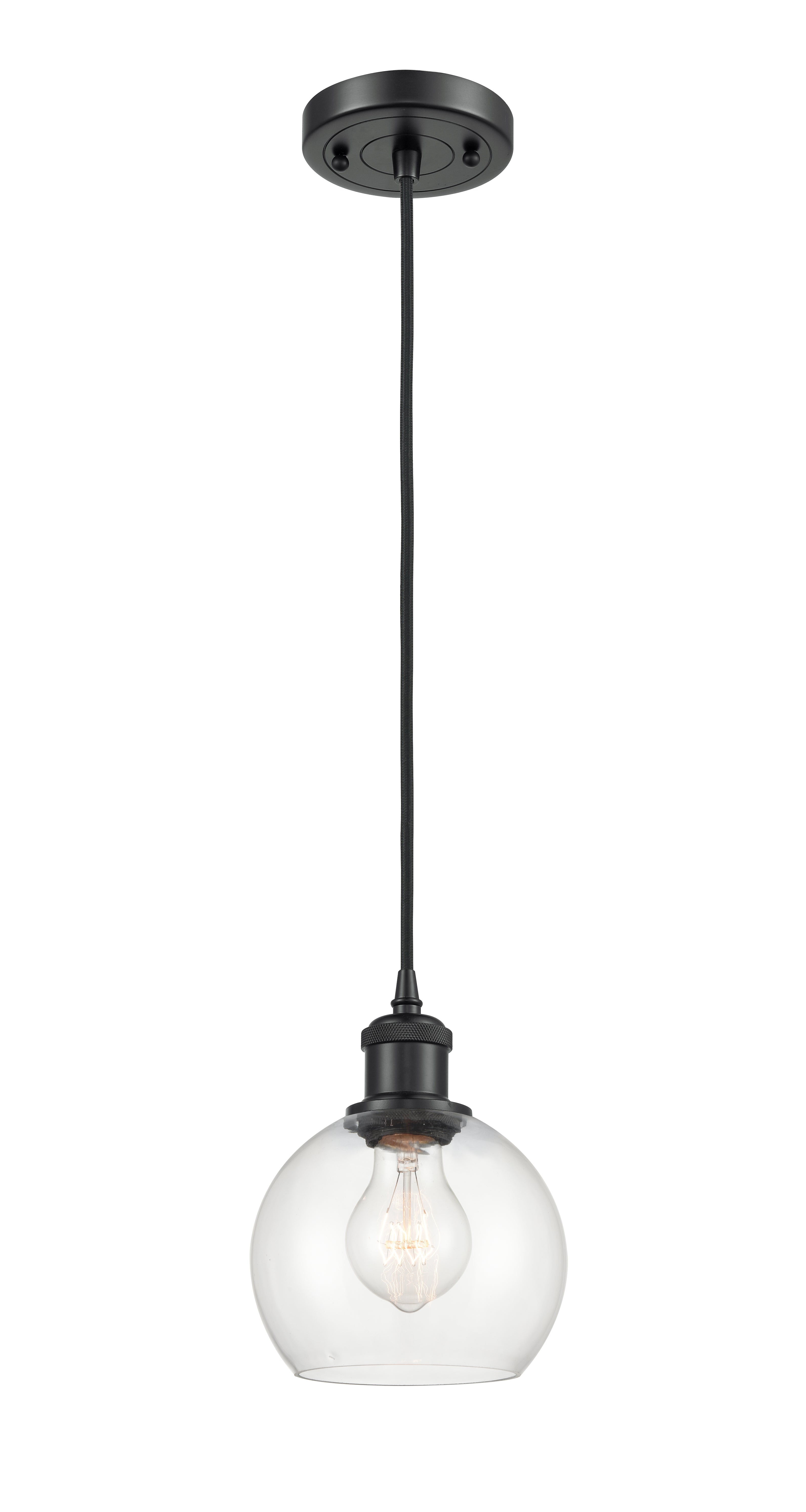 Ballston Mini Pendant Antique Brass Finish