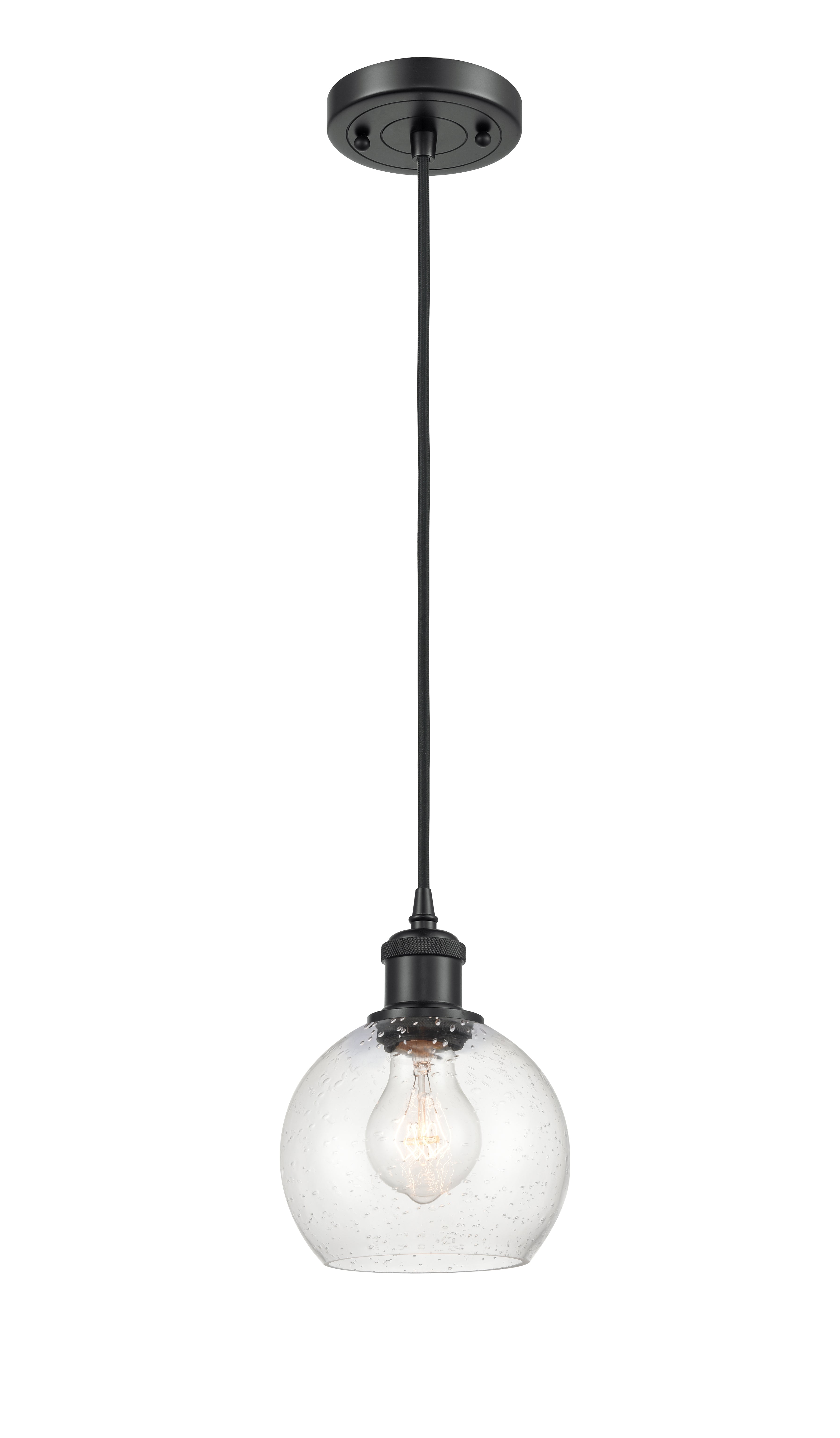Ballston Mini Pendant Antique Brass Finish