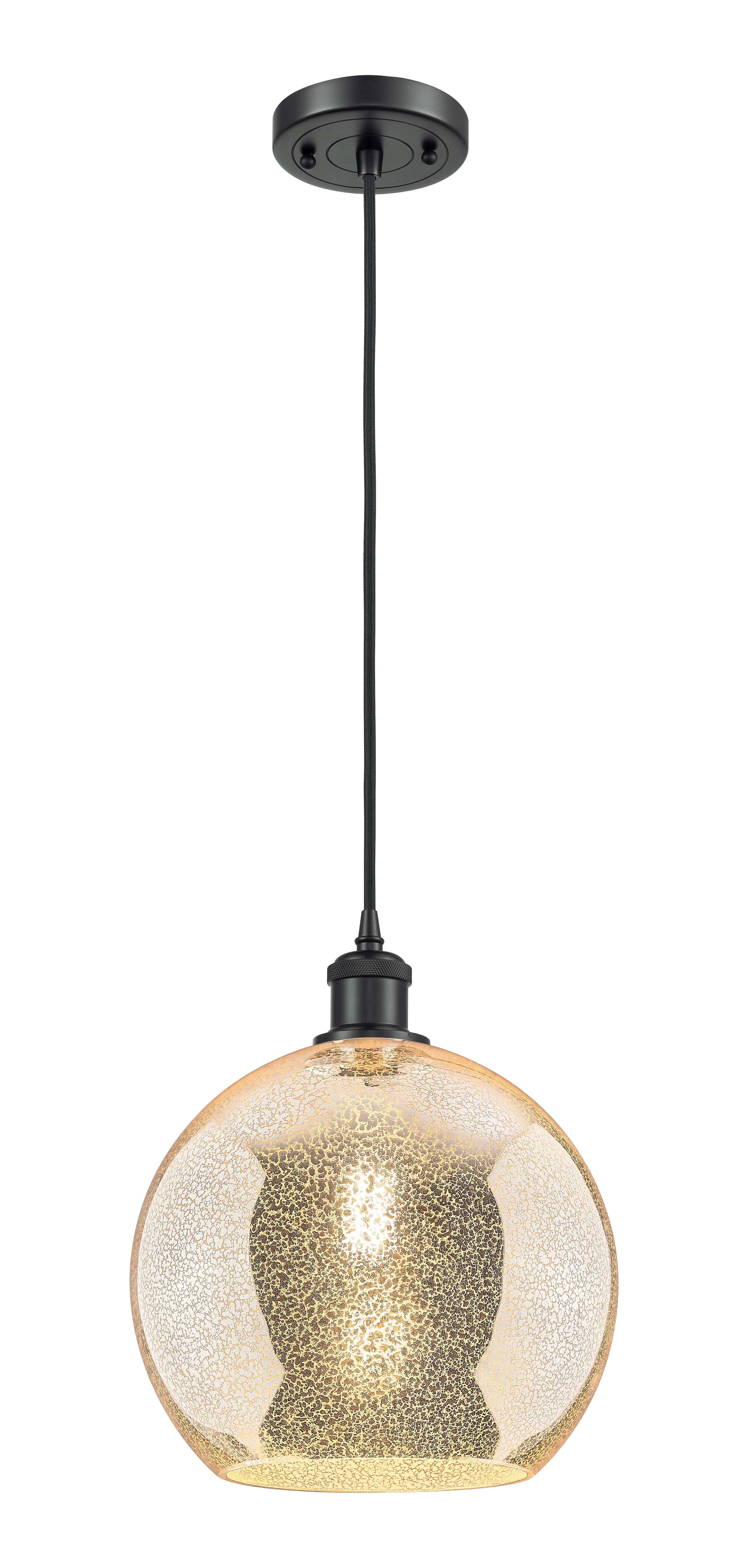 Ballston Mini Pendant Antique Brass Finish