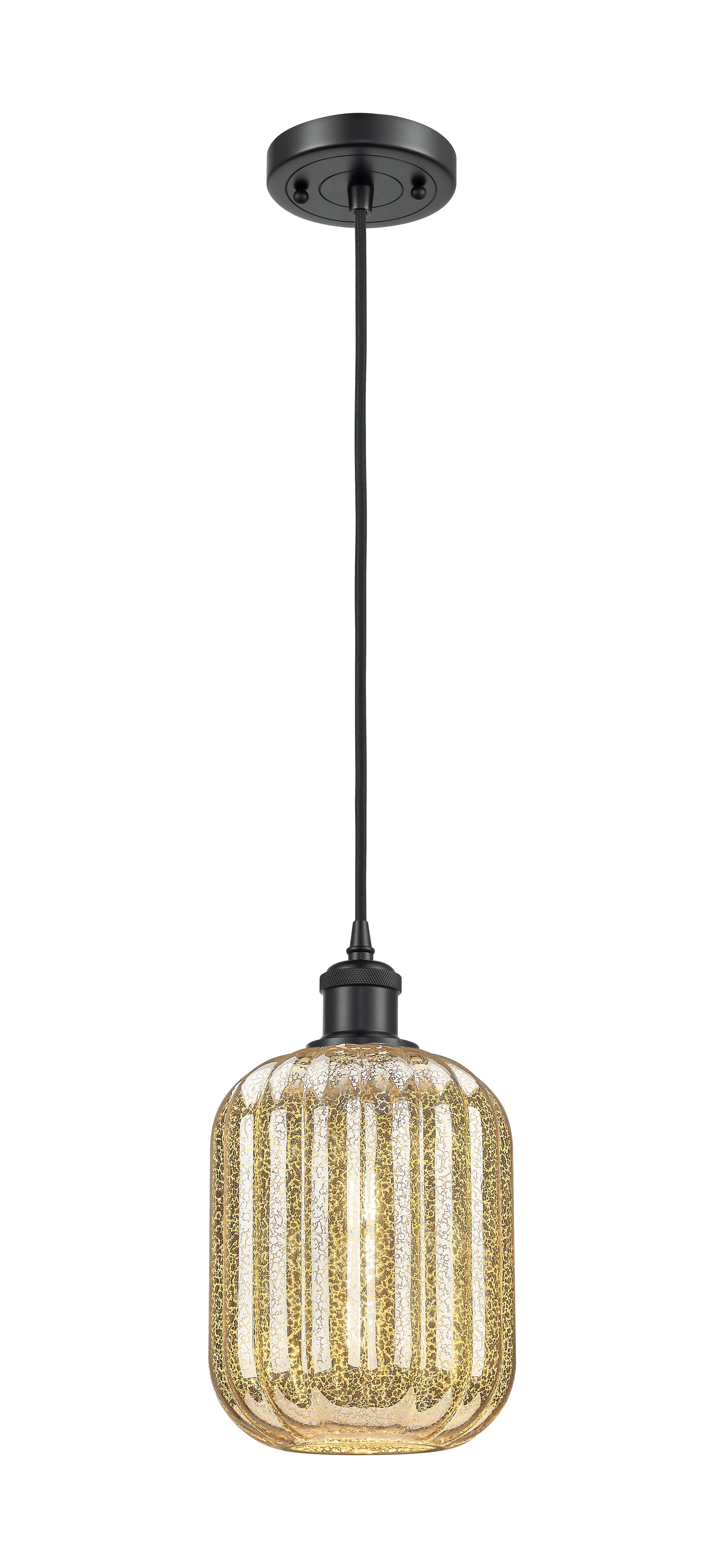 Ballston Mini Pendant Antique Brass Finish