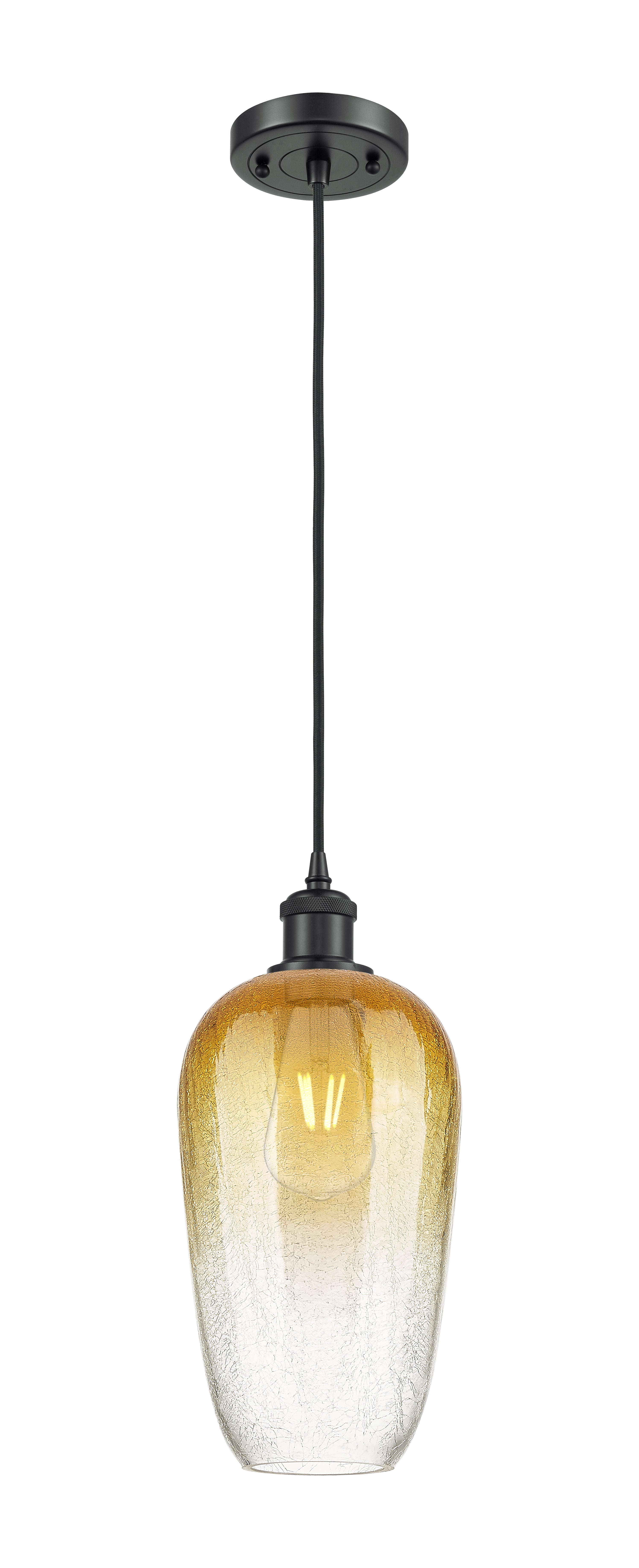 Ballston Mini Pendant Antique Brass 7 Inch