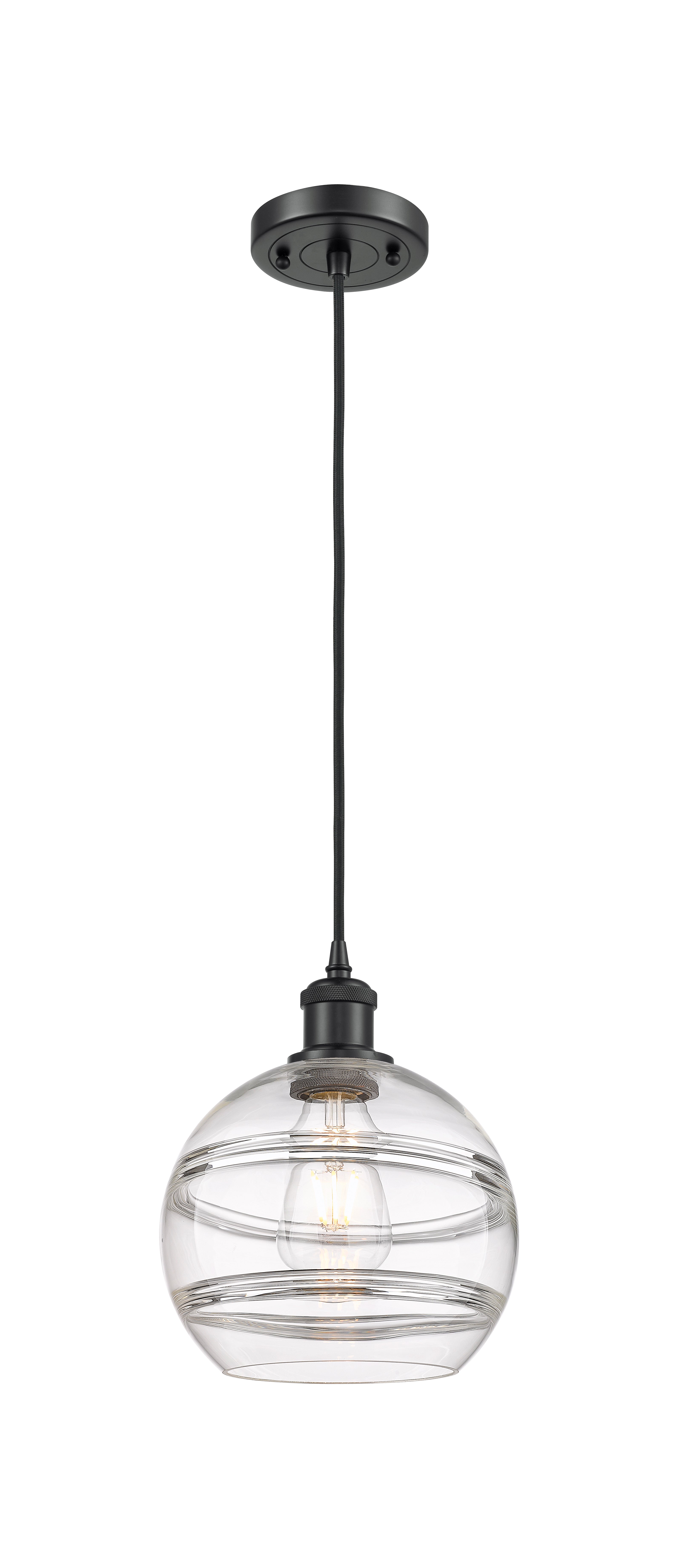 Ballston Mini Pendant Antique Brass Finish
