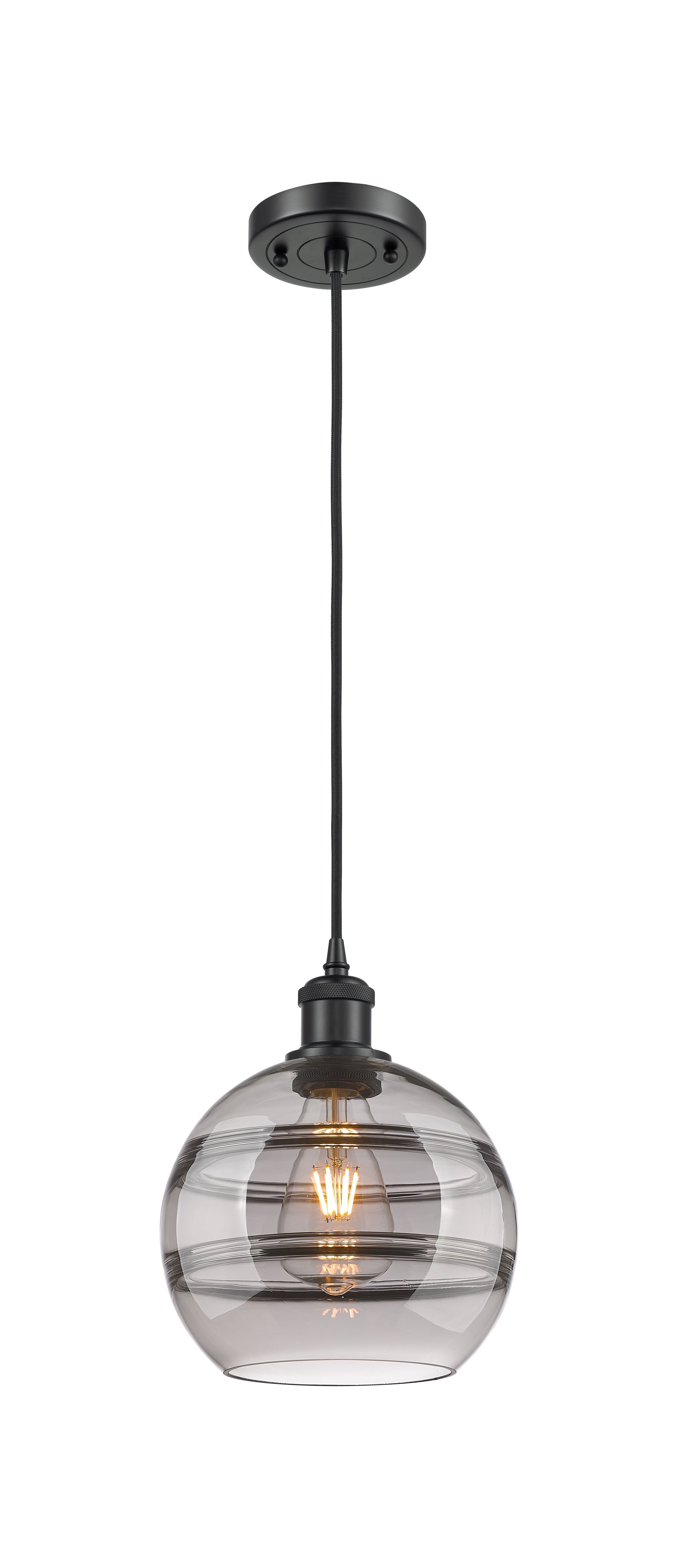 Ballston Mini Pendant Antique Brass Finish