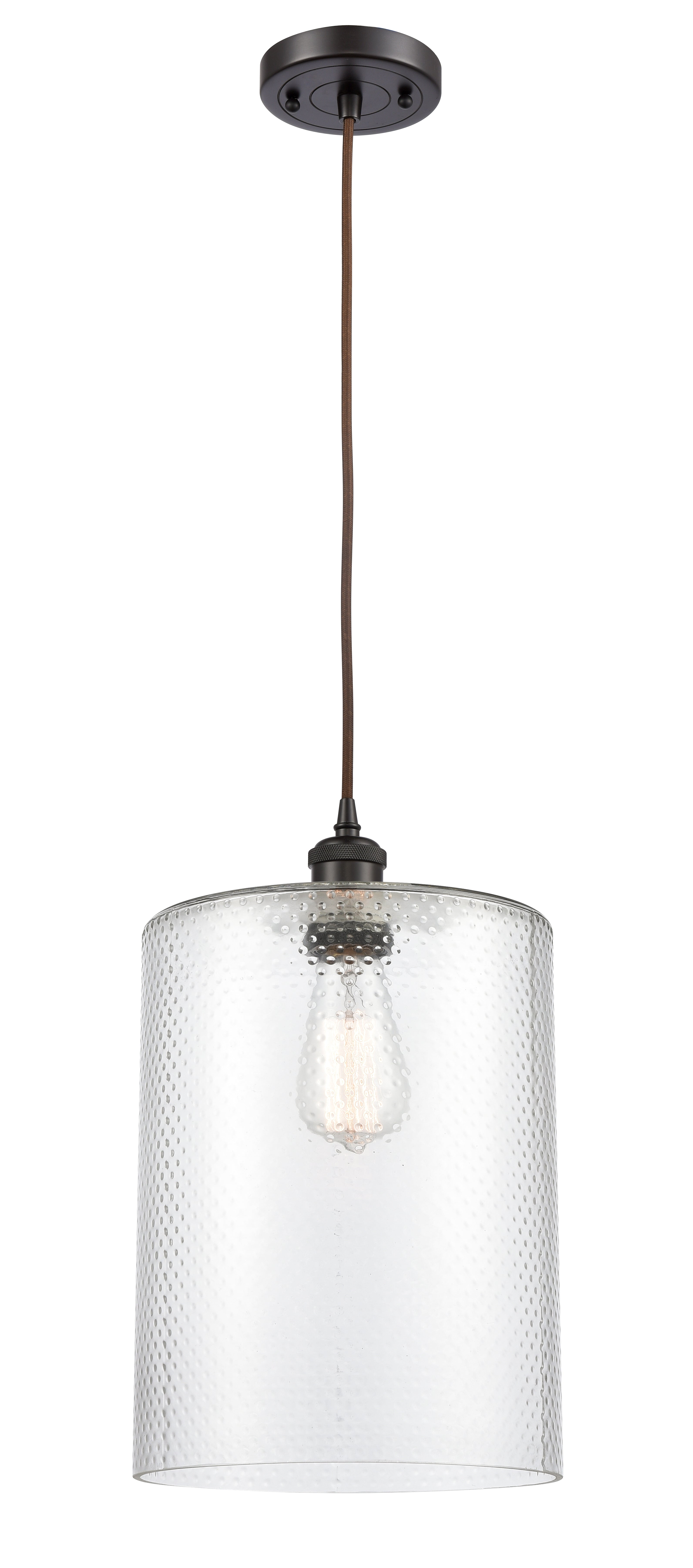 Ballston Mini Pendant Antique Brass 9 Inch