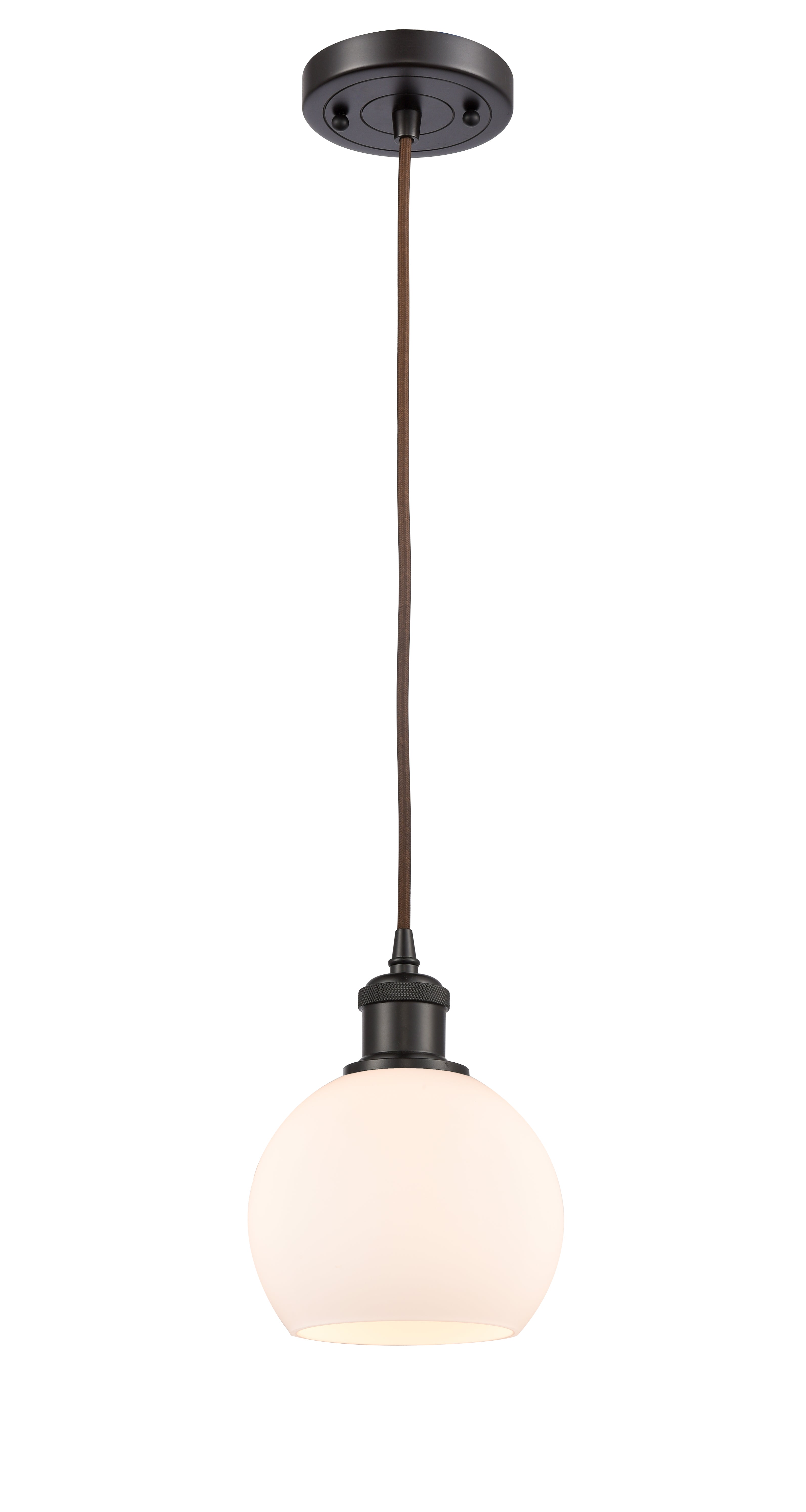 Ballston Mini Pendant Antique Brass Finish