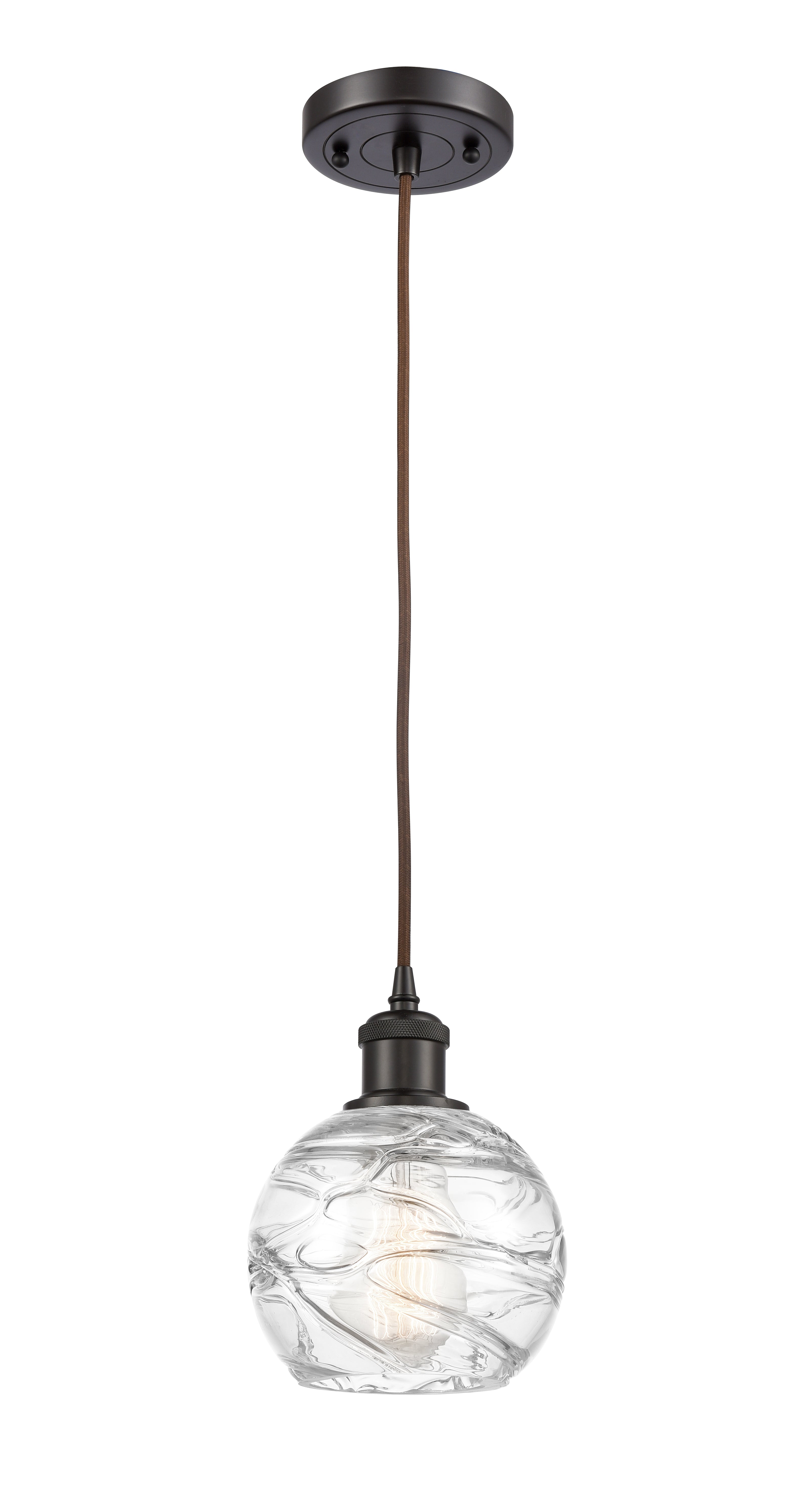 Ballston Mini Pendant Antique Brass Finish