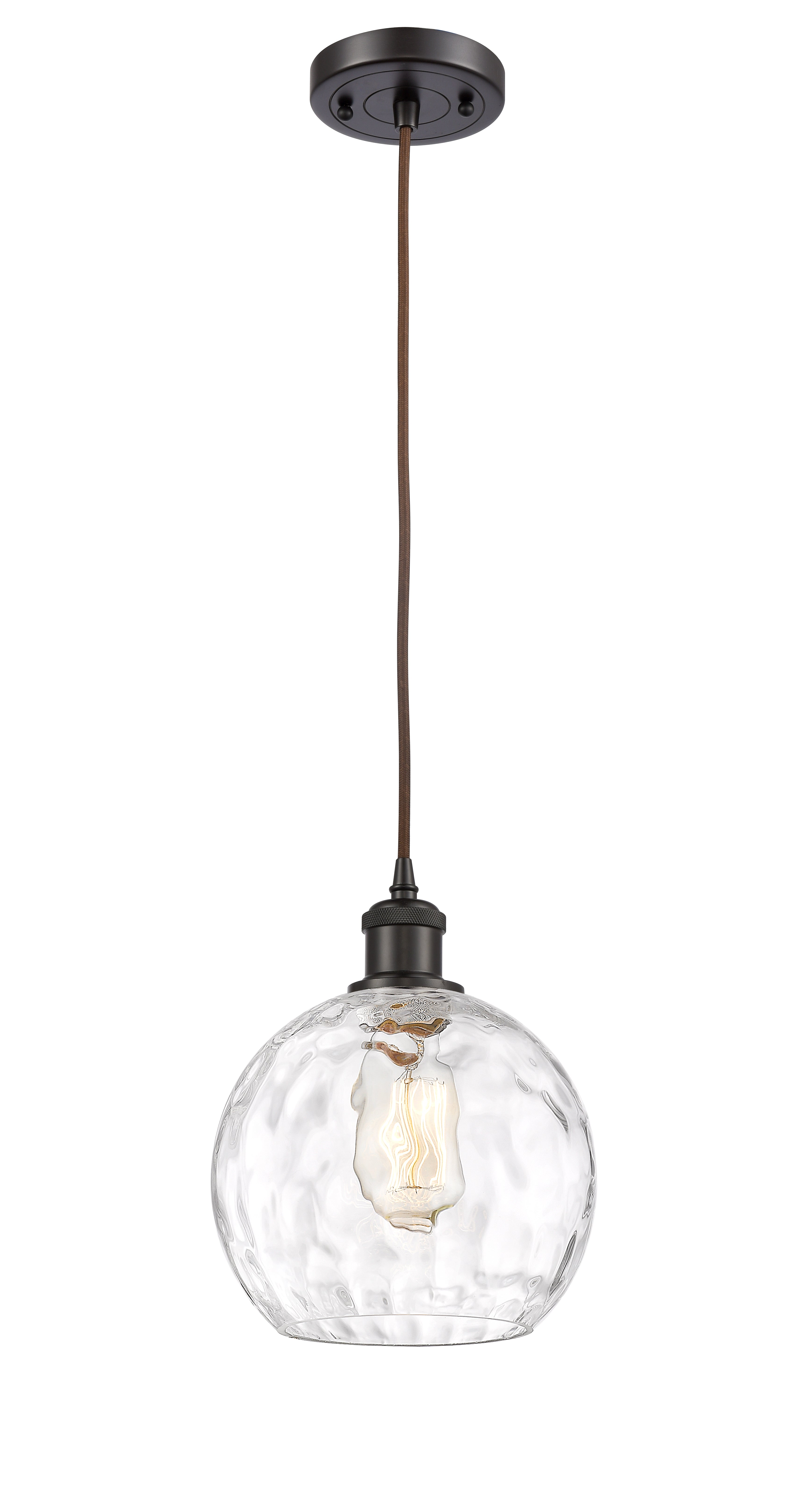 Ballston Mini Pendant Antique Brass Finish
