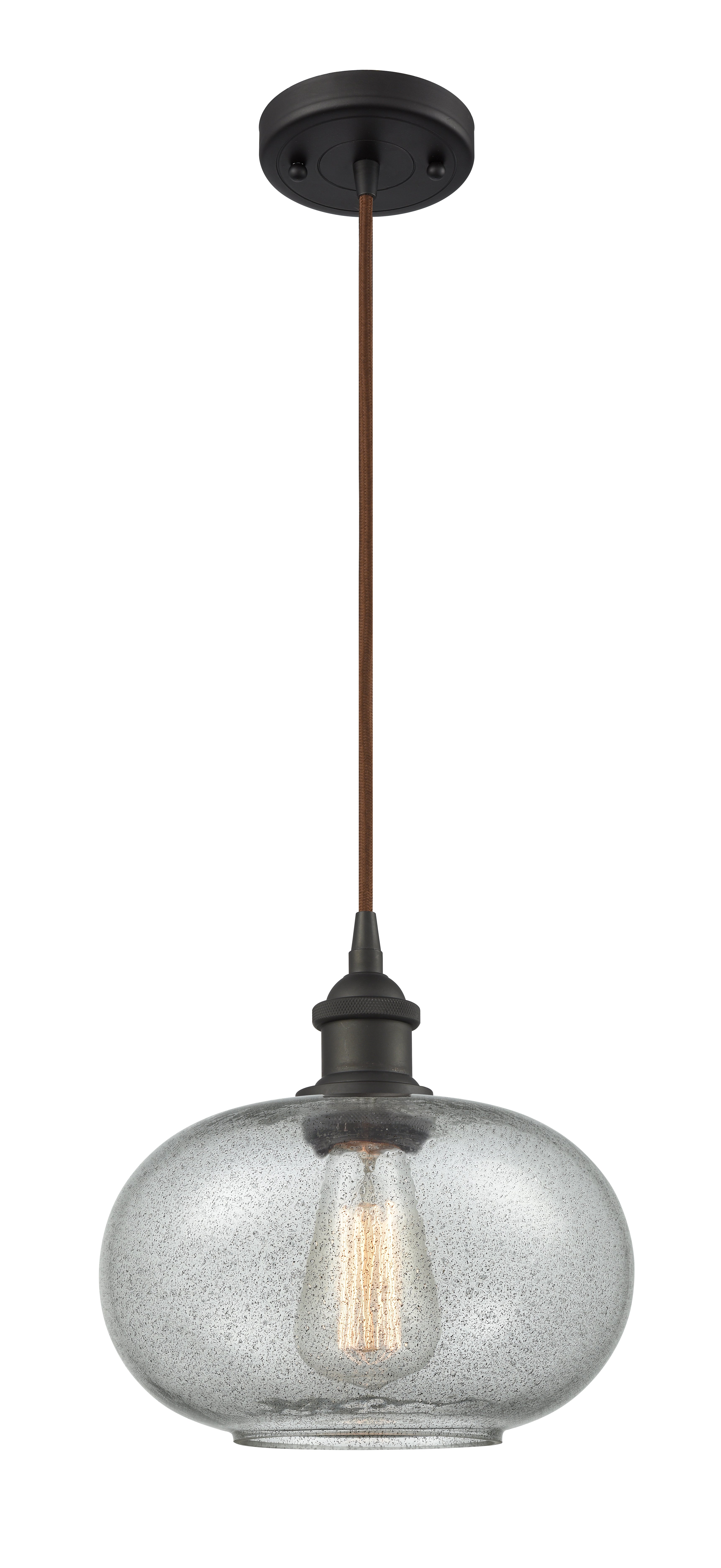 Ballston Mini Pendant Antique Brass Finish