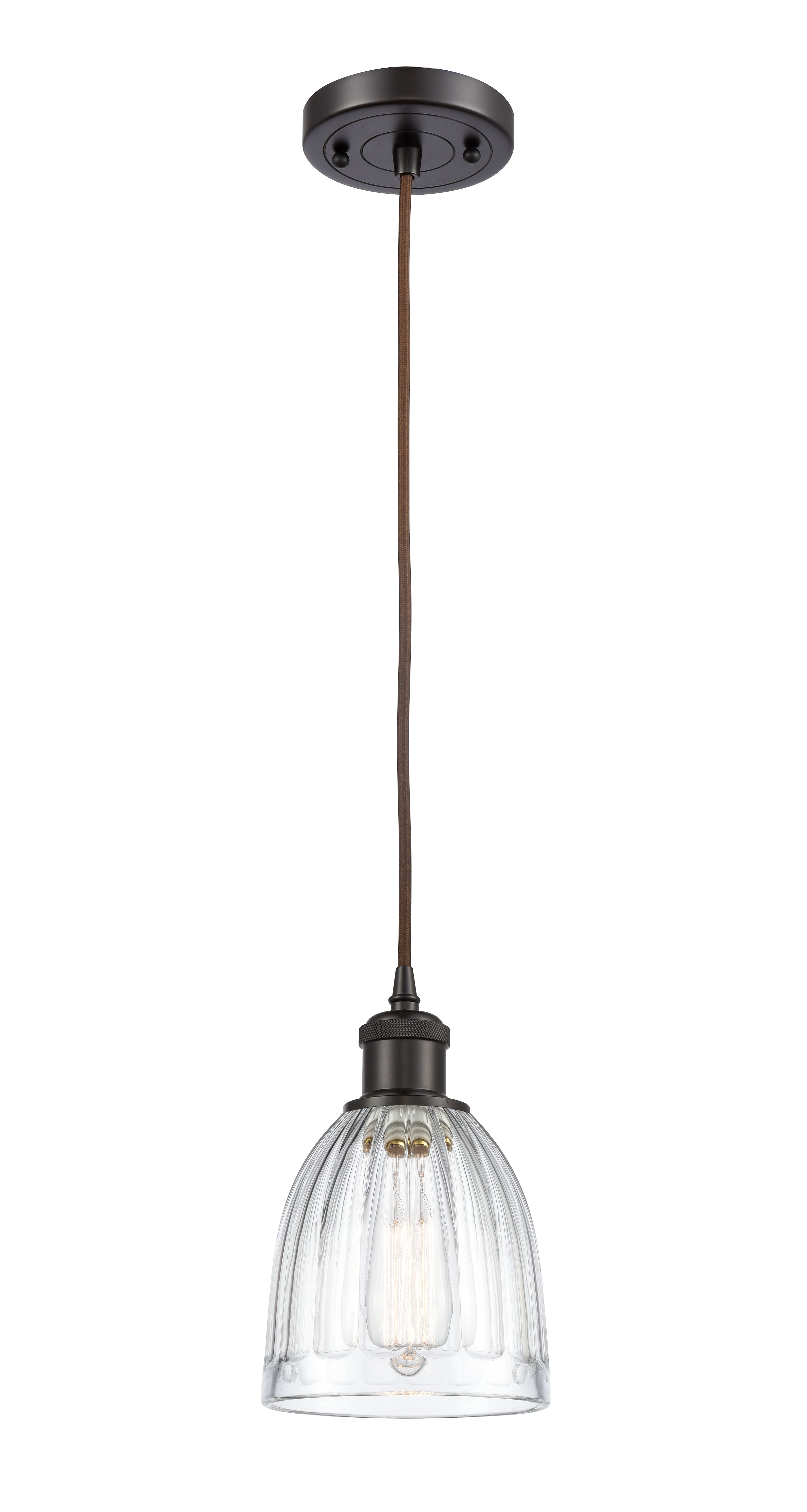 Ballston Mini Pendant Antique Brass Finish