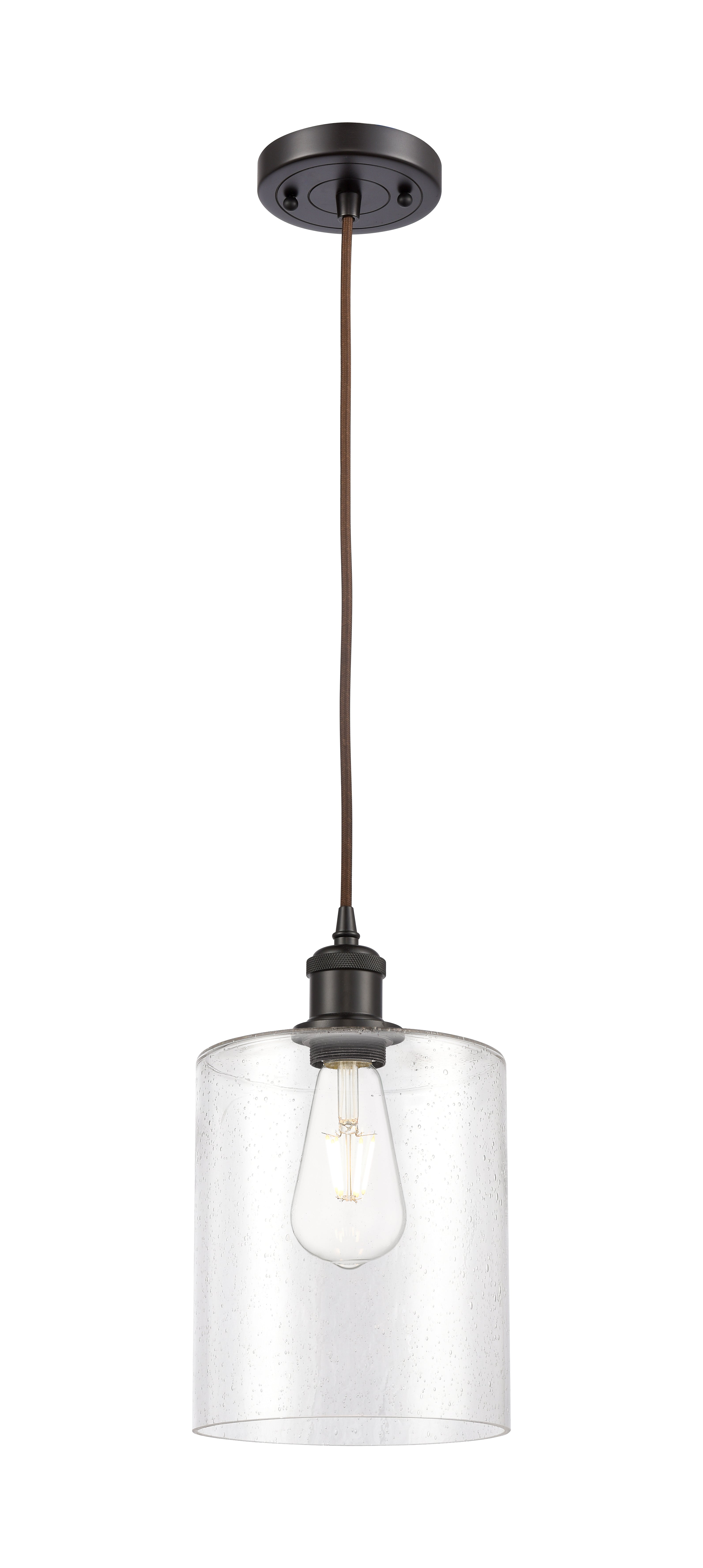 Ballston Mini Pendant Antique Brass 11.25 Height