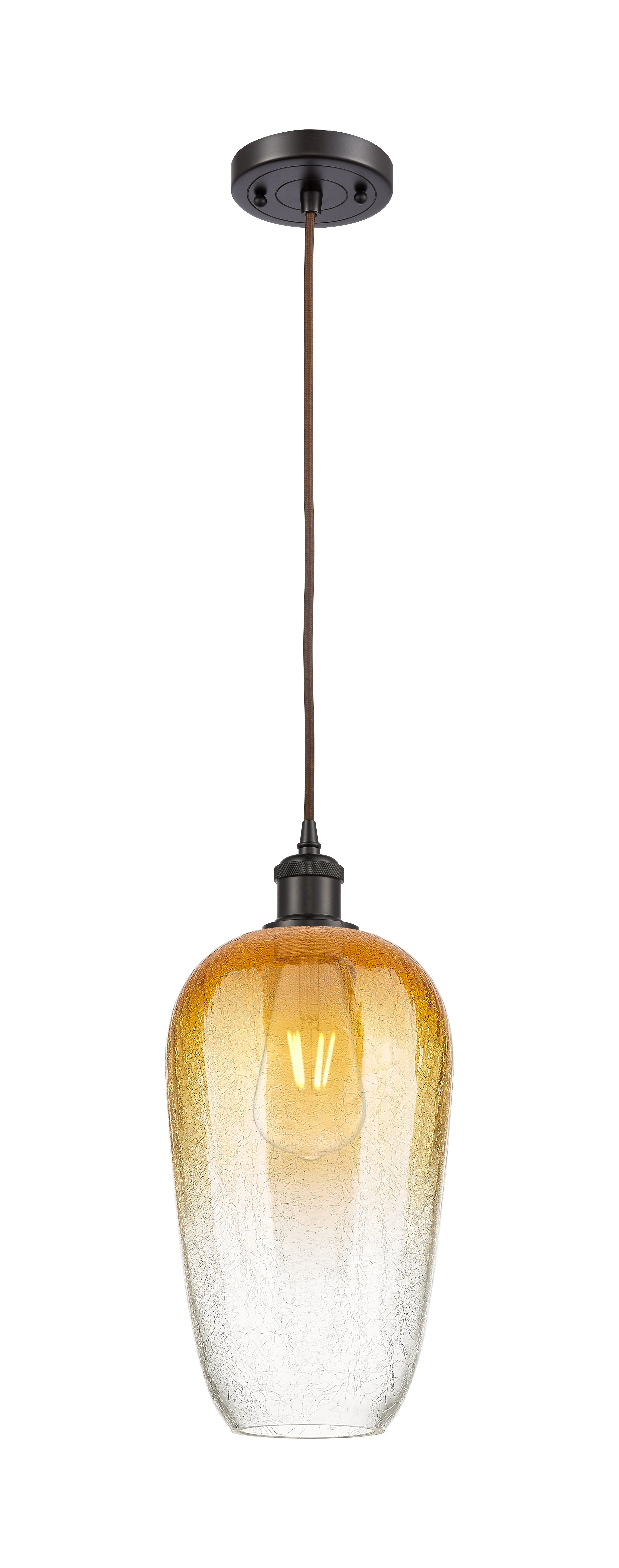 Ballston Mini Pendant Antique Brass 7 Inch