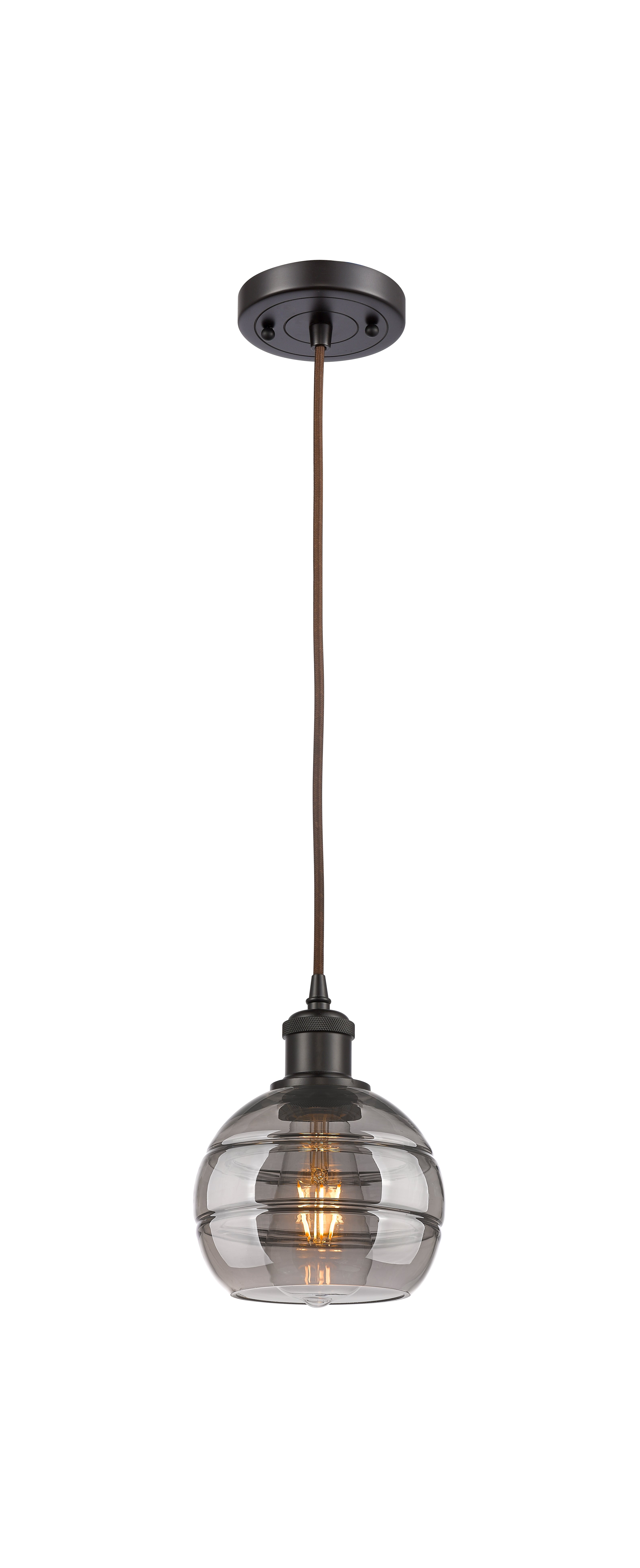 Ballston Mini Pendant Antique Brass Finish