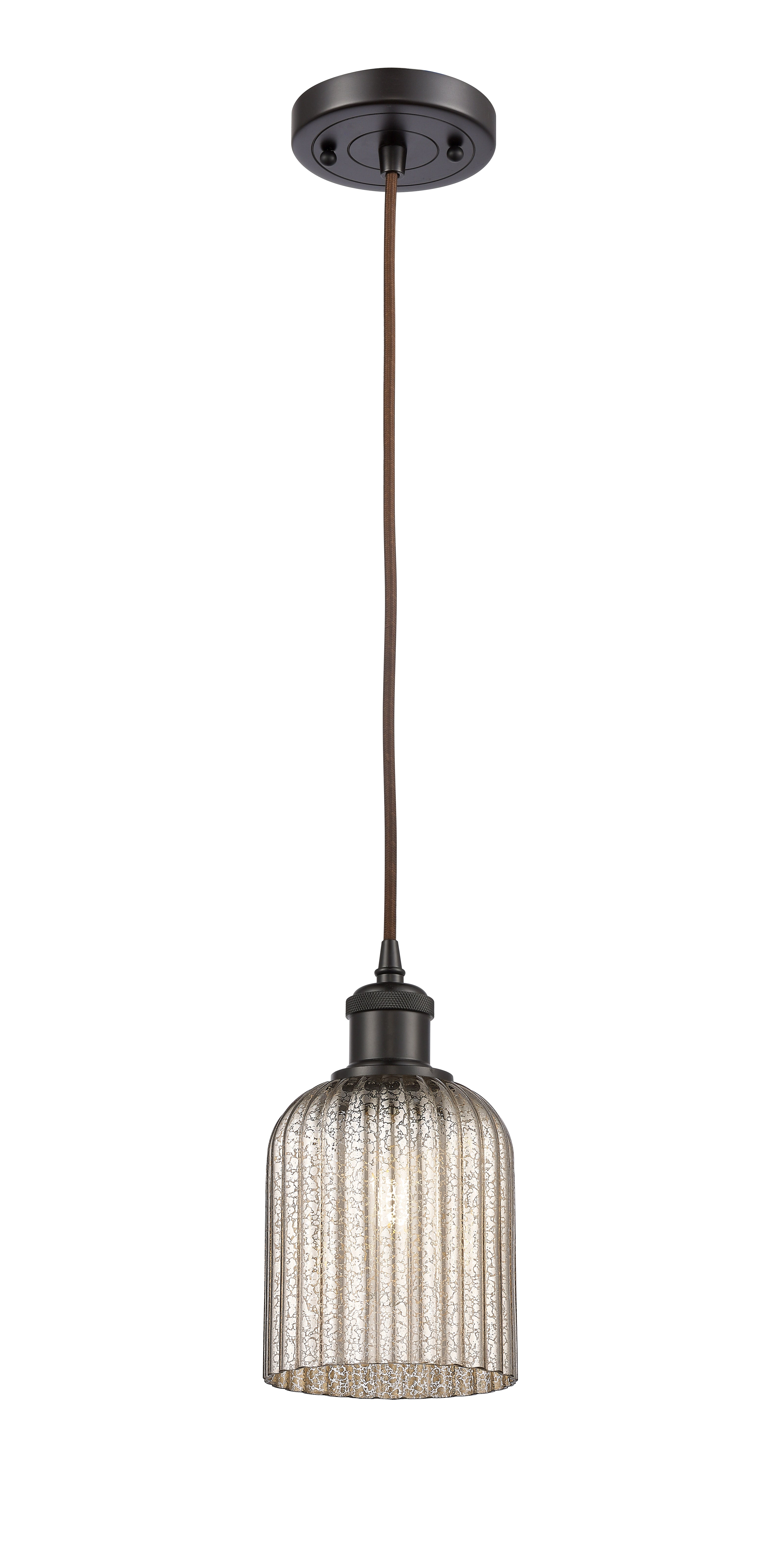 Ballston Mini Pendant Antique Brass Finish