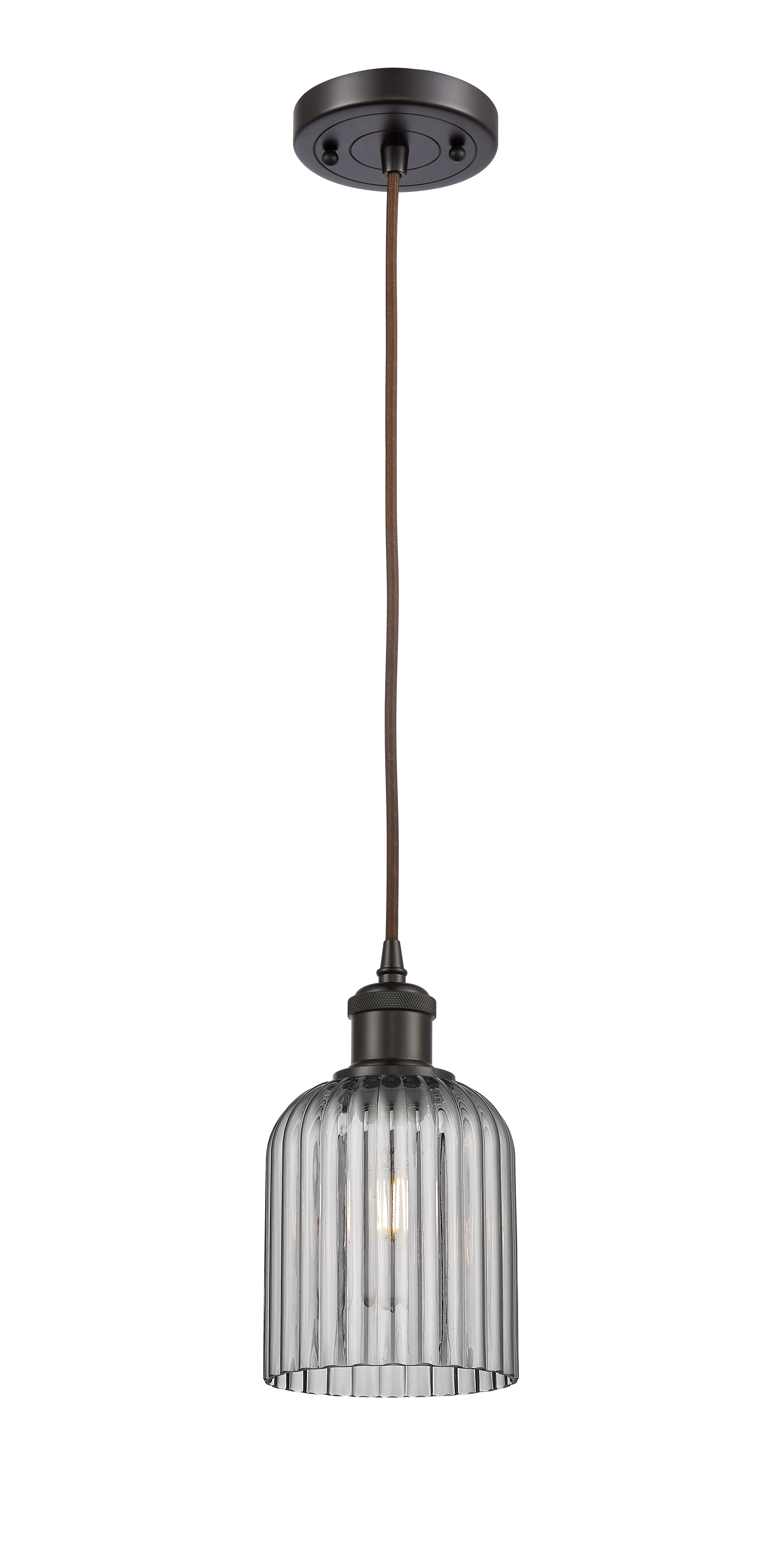 Ballston Mini Pendant Antique Brass Finish