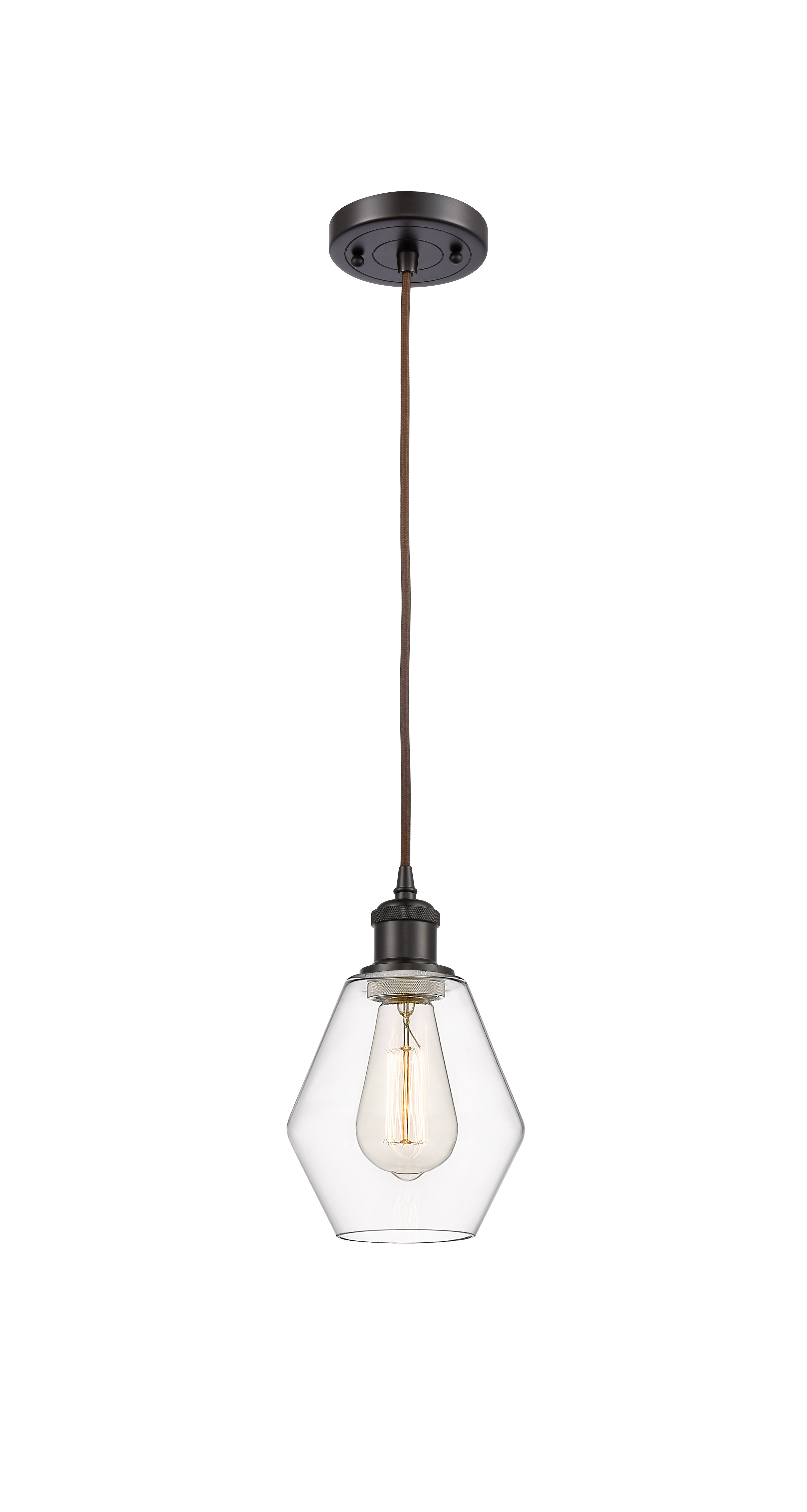 Ballston Mini Pendant Antique Brass Finish