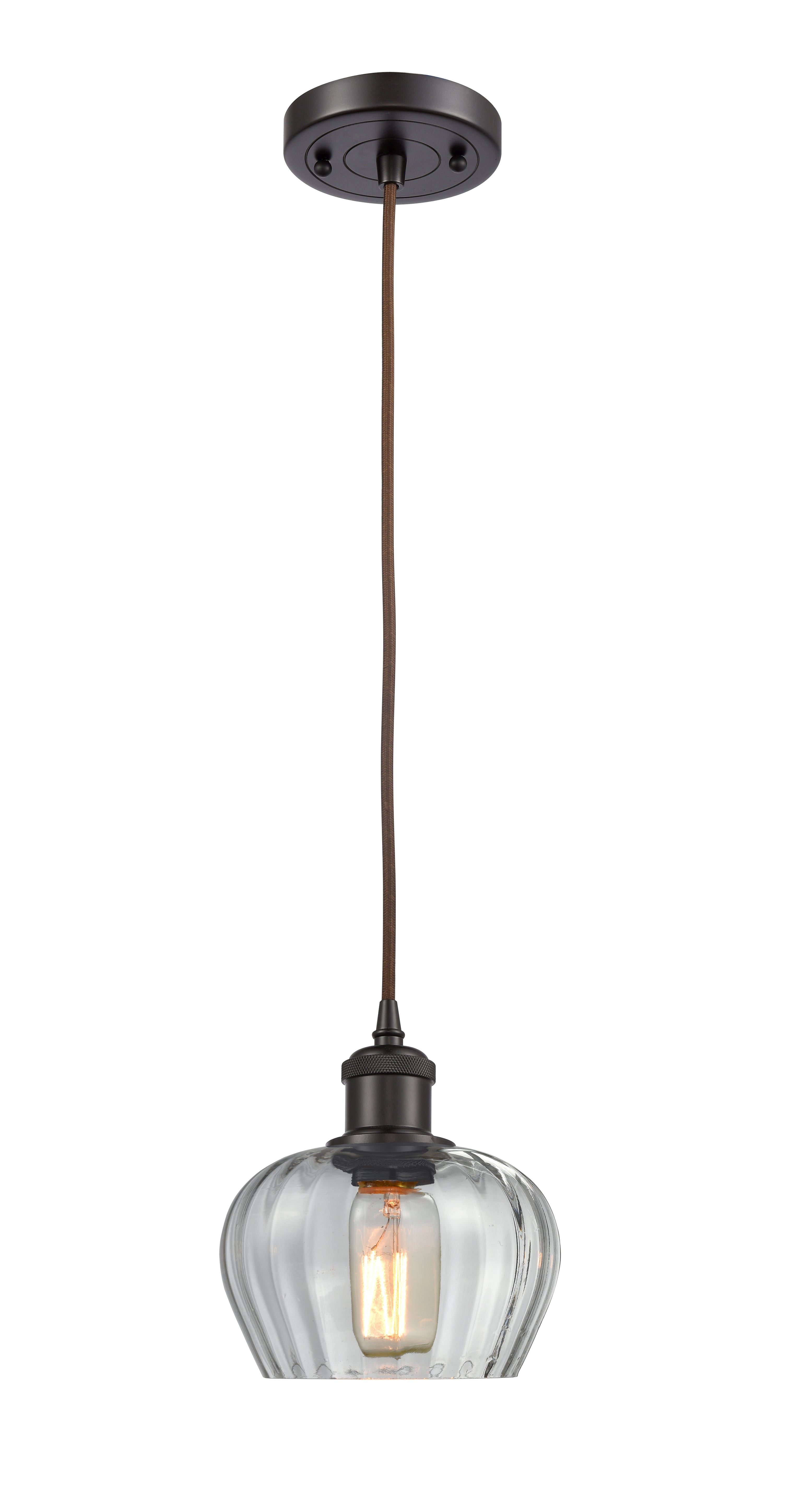 Ballston Mini Pendant Antique Brass Finish