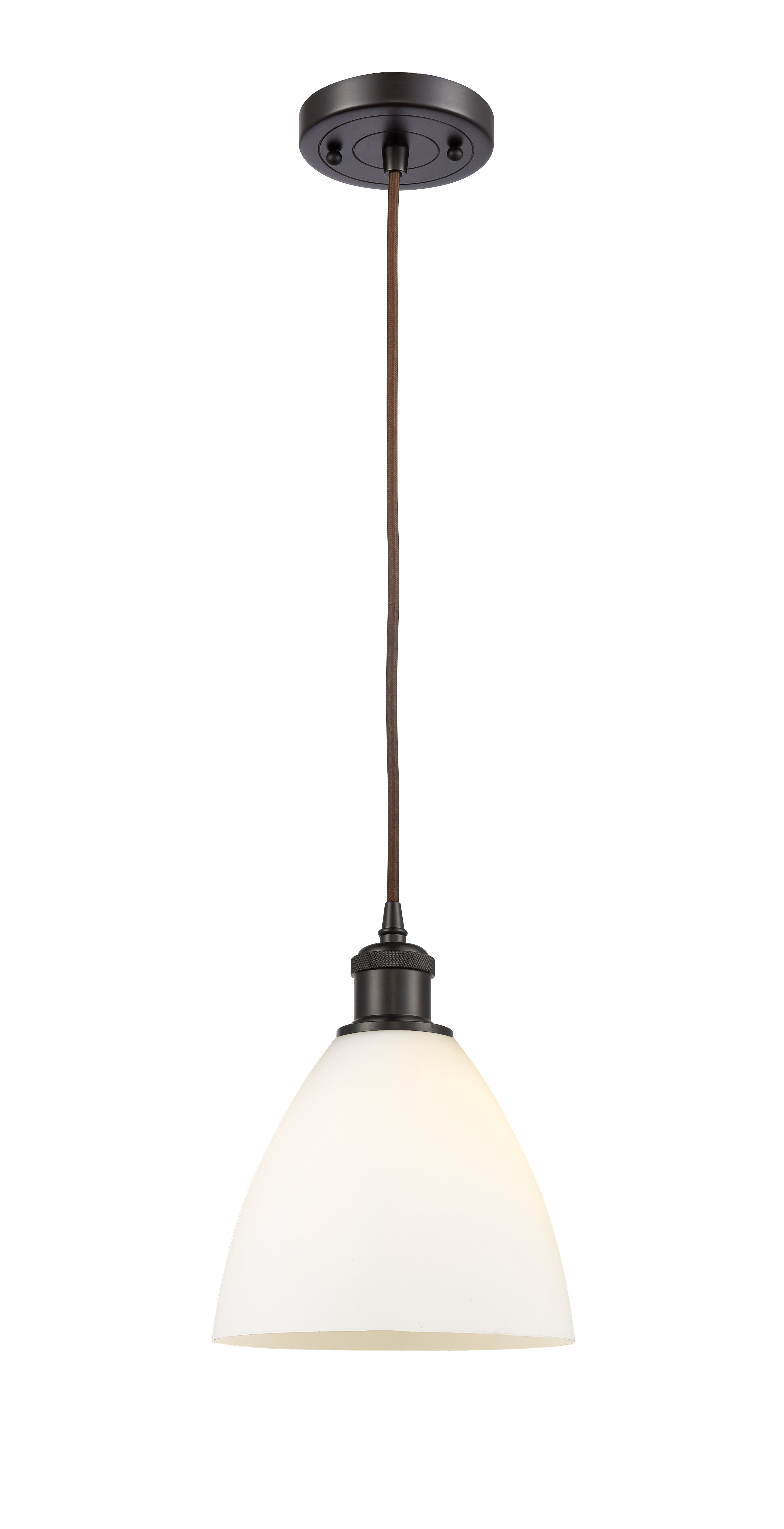 Ballston Mini Pendant Antique Brass Finish