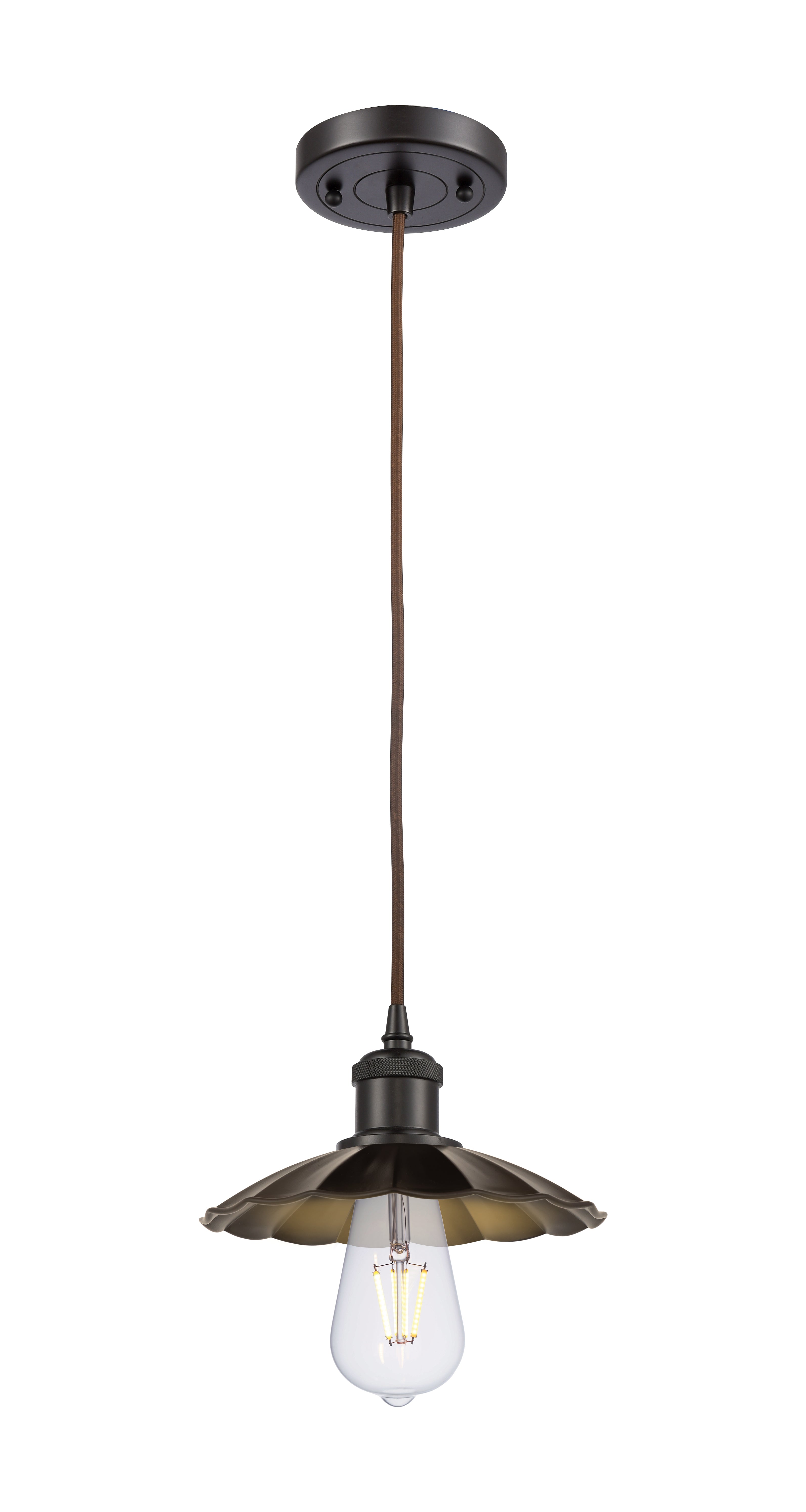 Ballston Mini Pendant Antique Copper Finish