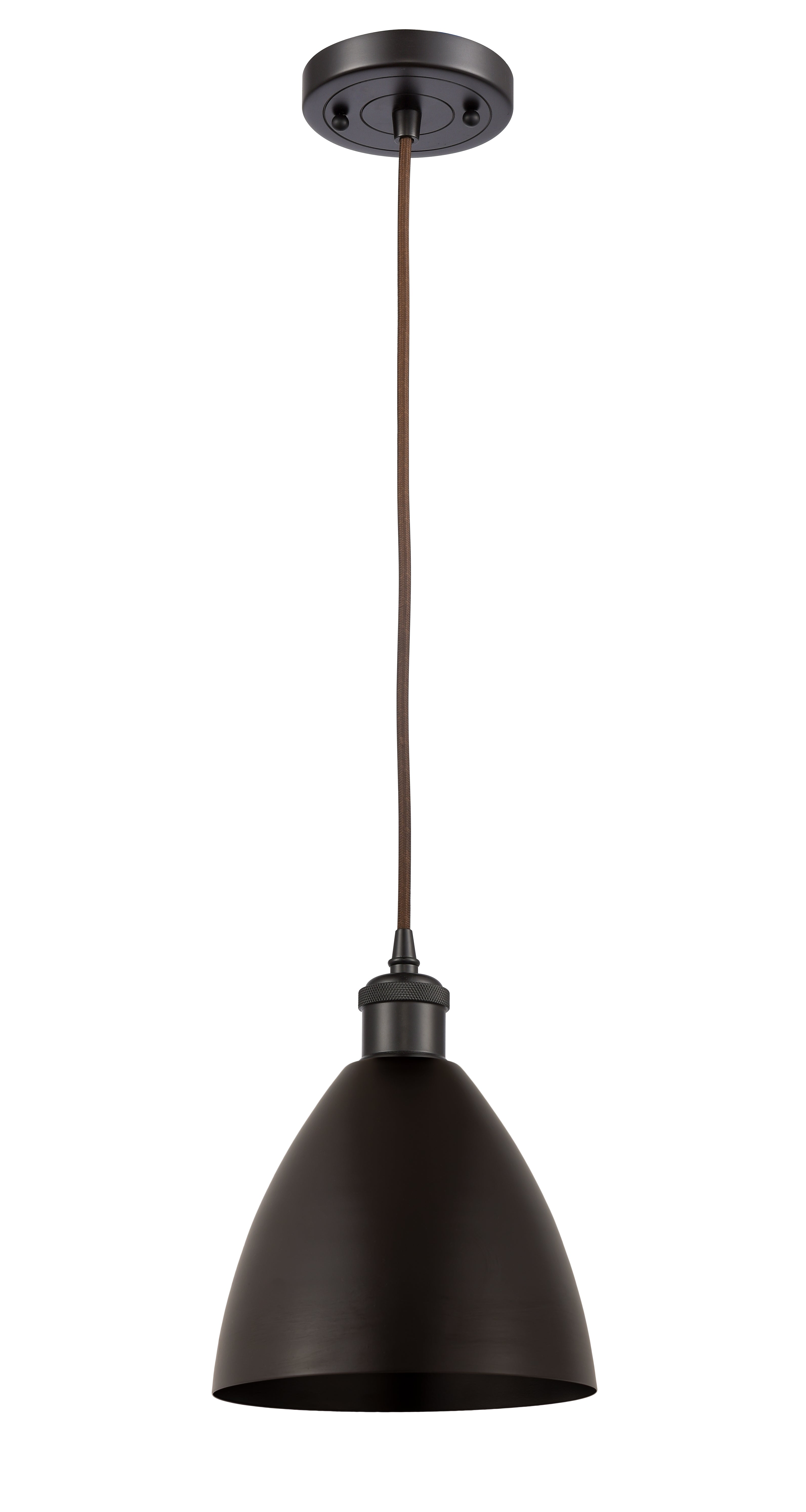 Ballston Mini Pendant Antique Brass Finish