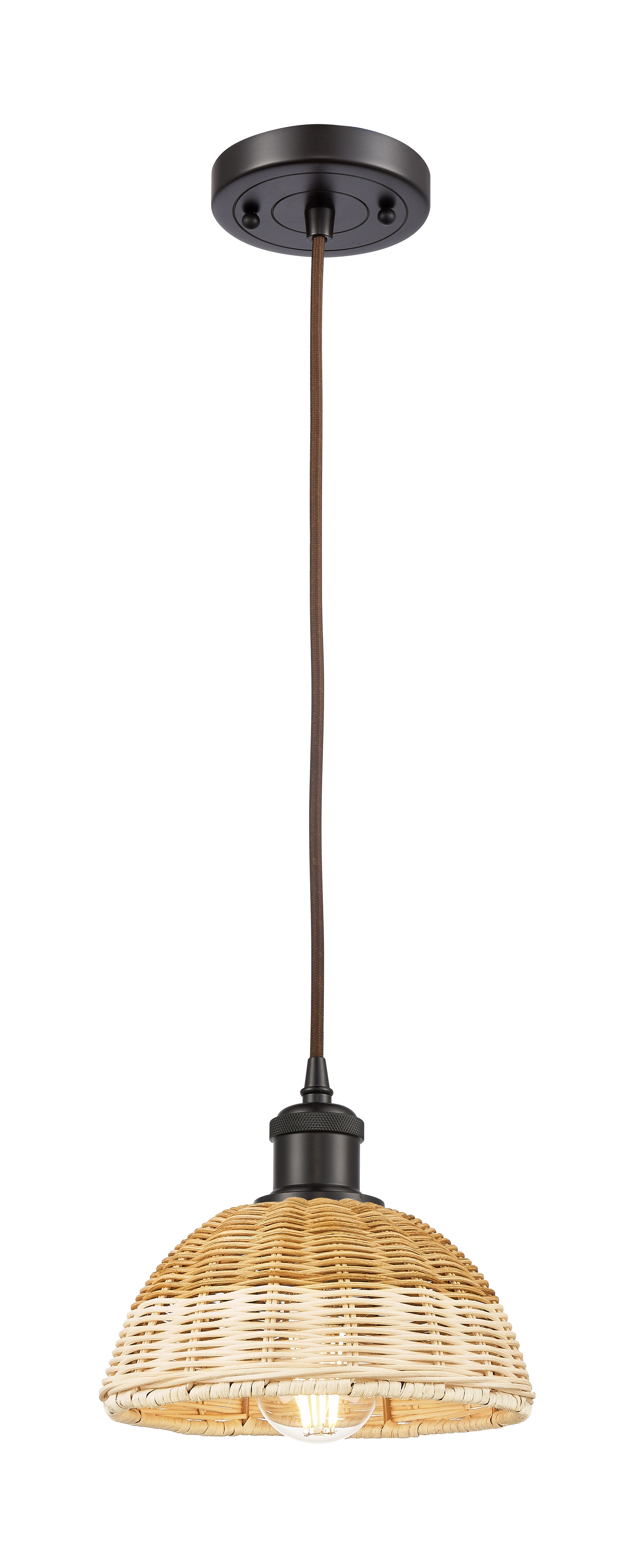 Ballston Mini Pendant Cast Brass 9.5 Height