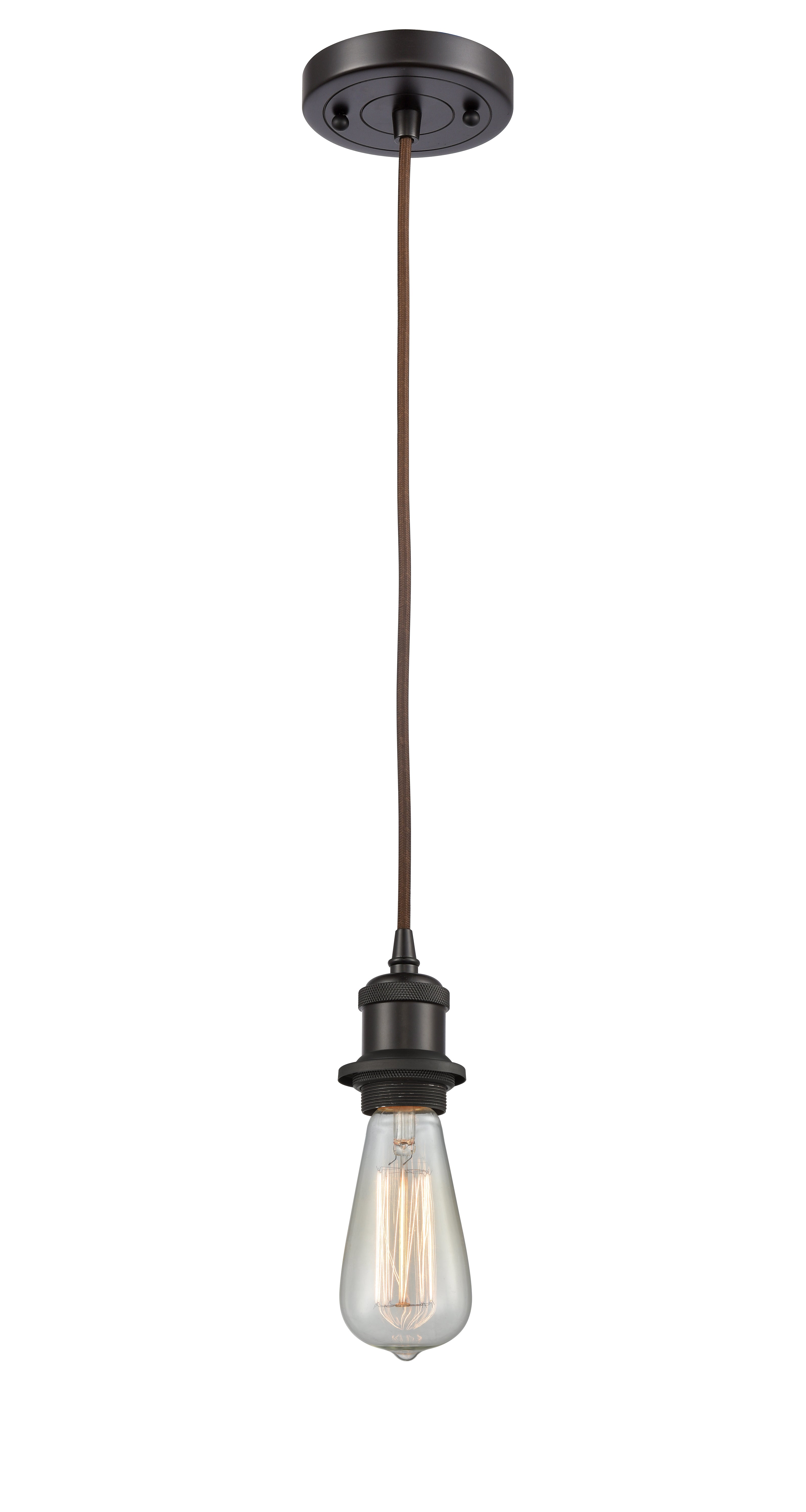 Ballston Mini Pendant Antique Brass Finish