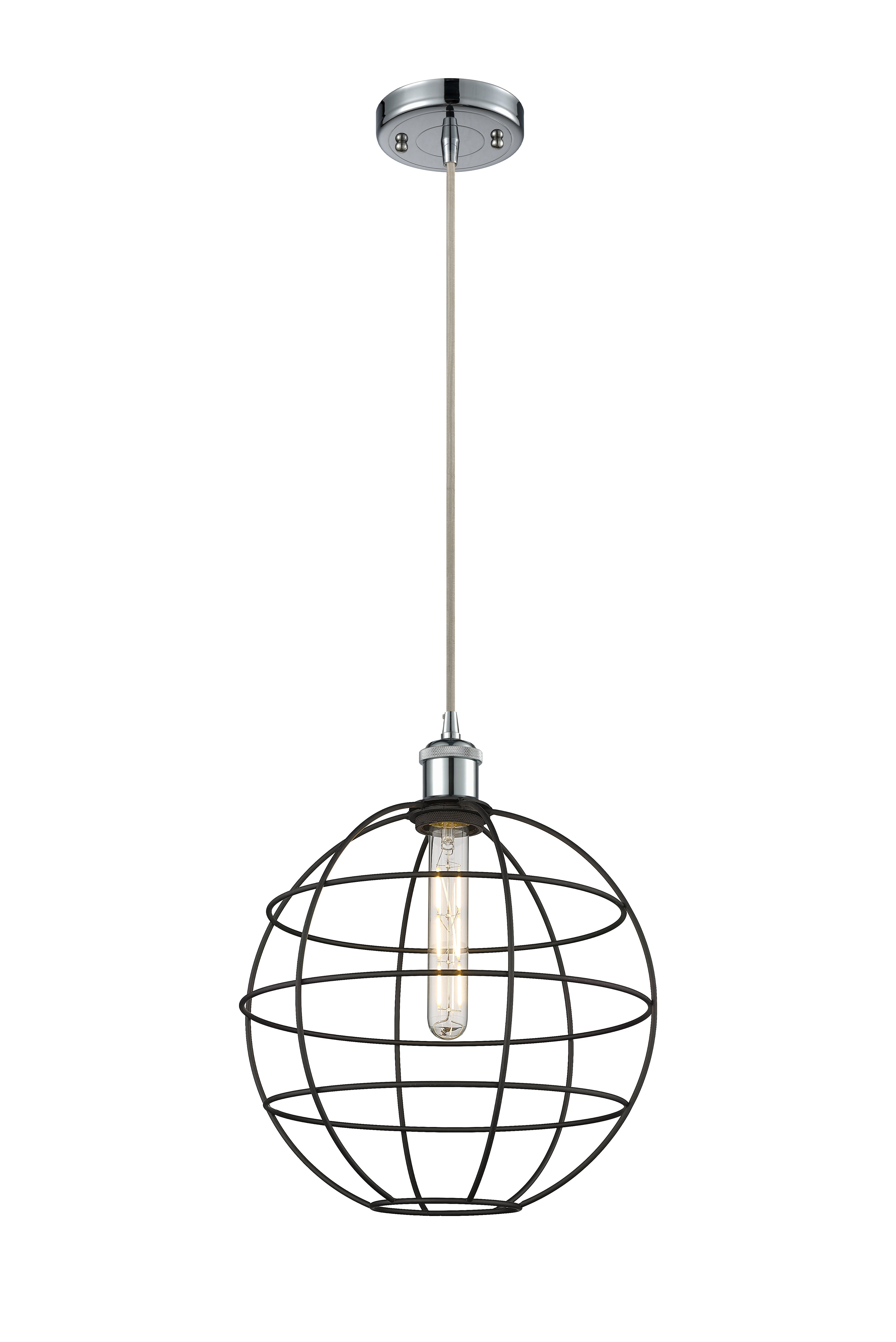 Ballston Mini Pendant Antique Brass Finish
