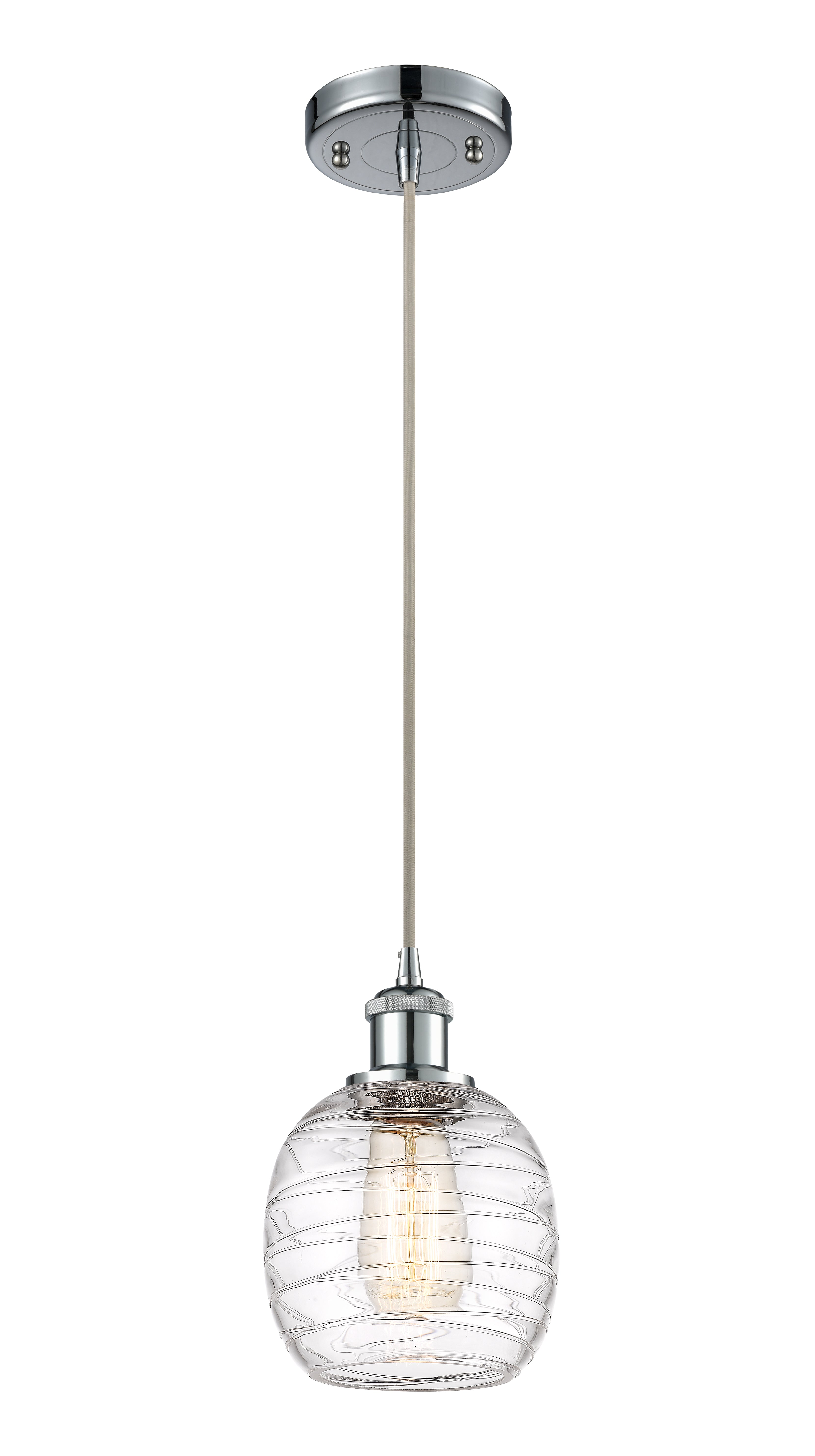 Ballston Mini Pendant Antique Brass Finish