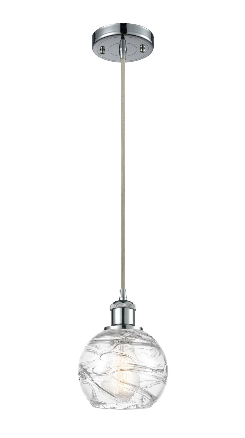 Ballston Mini Pendant Antique Brass Finish