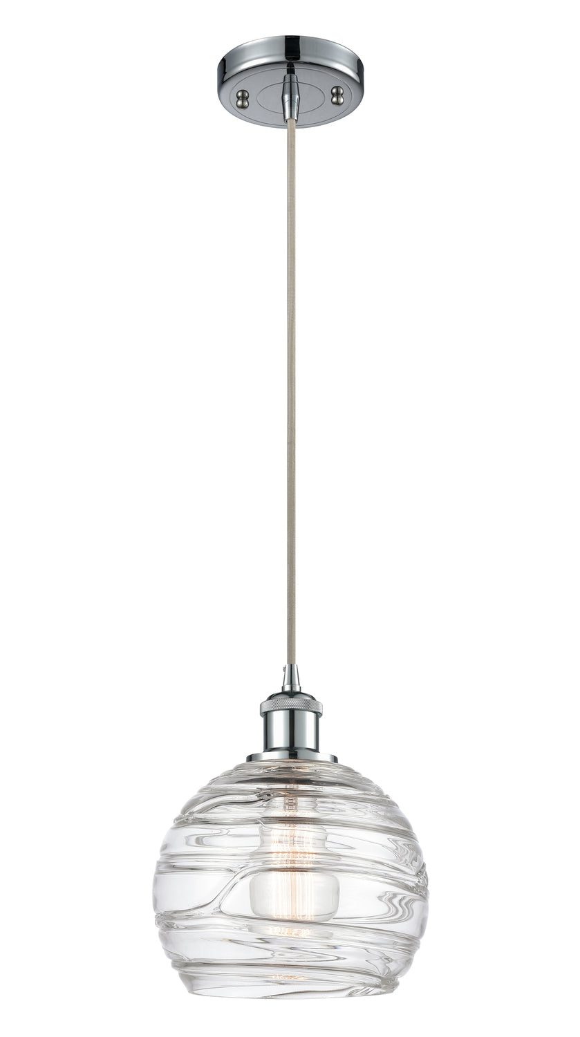 Ballston Mini Pendant Antique Brass Finish