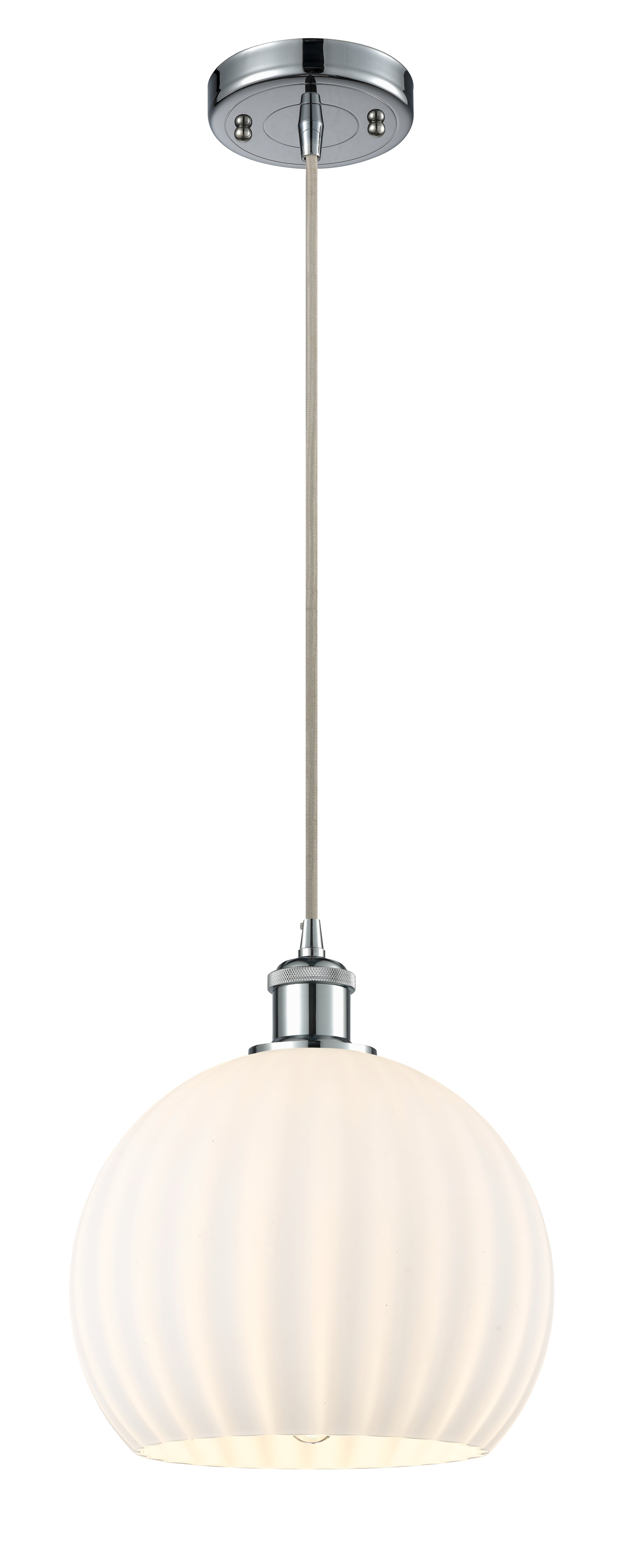 Ballston Mini Pendant Antique Brass 10 Inch