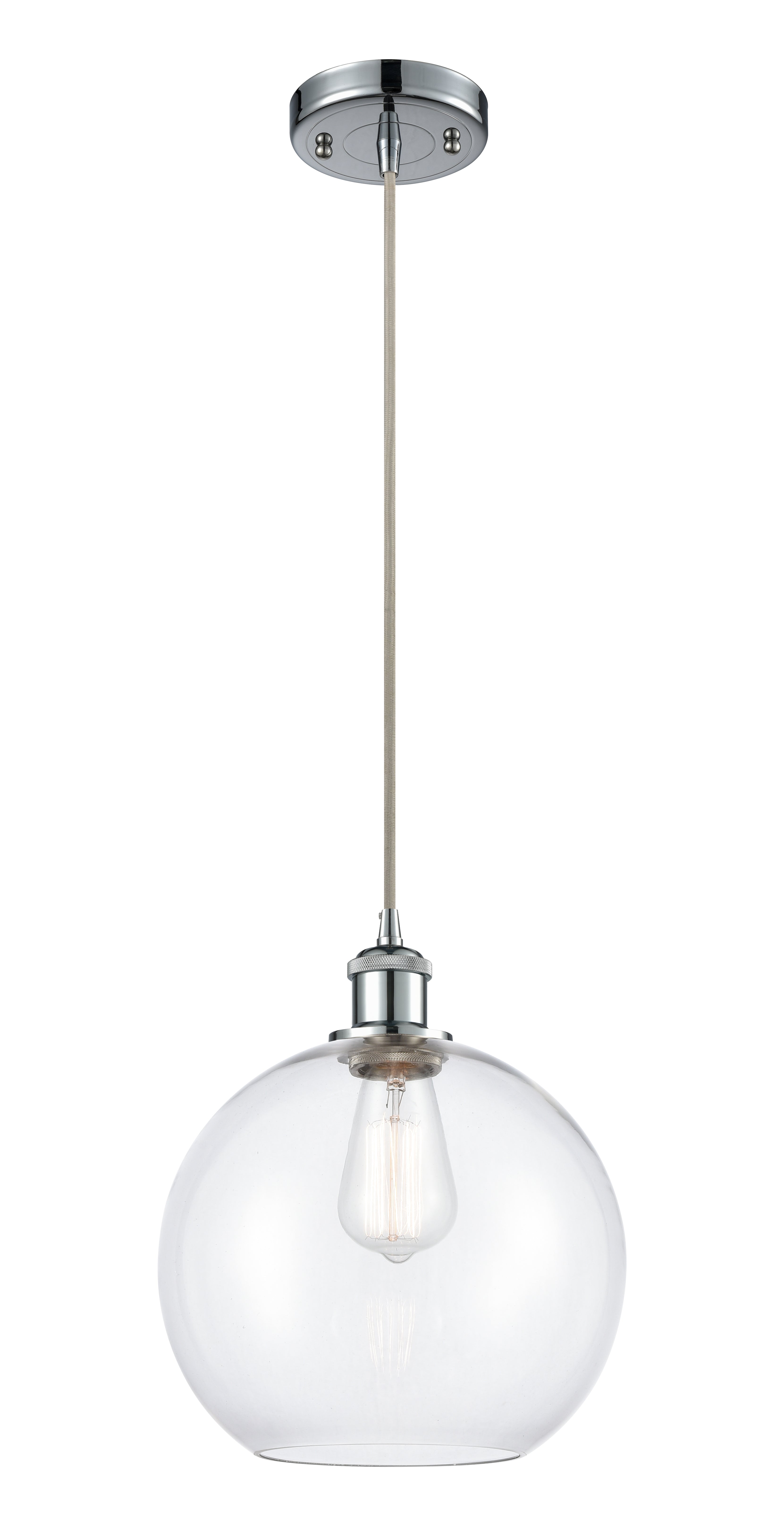 Ballston Mini Pendant Cast Brass Antique