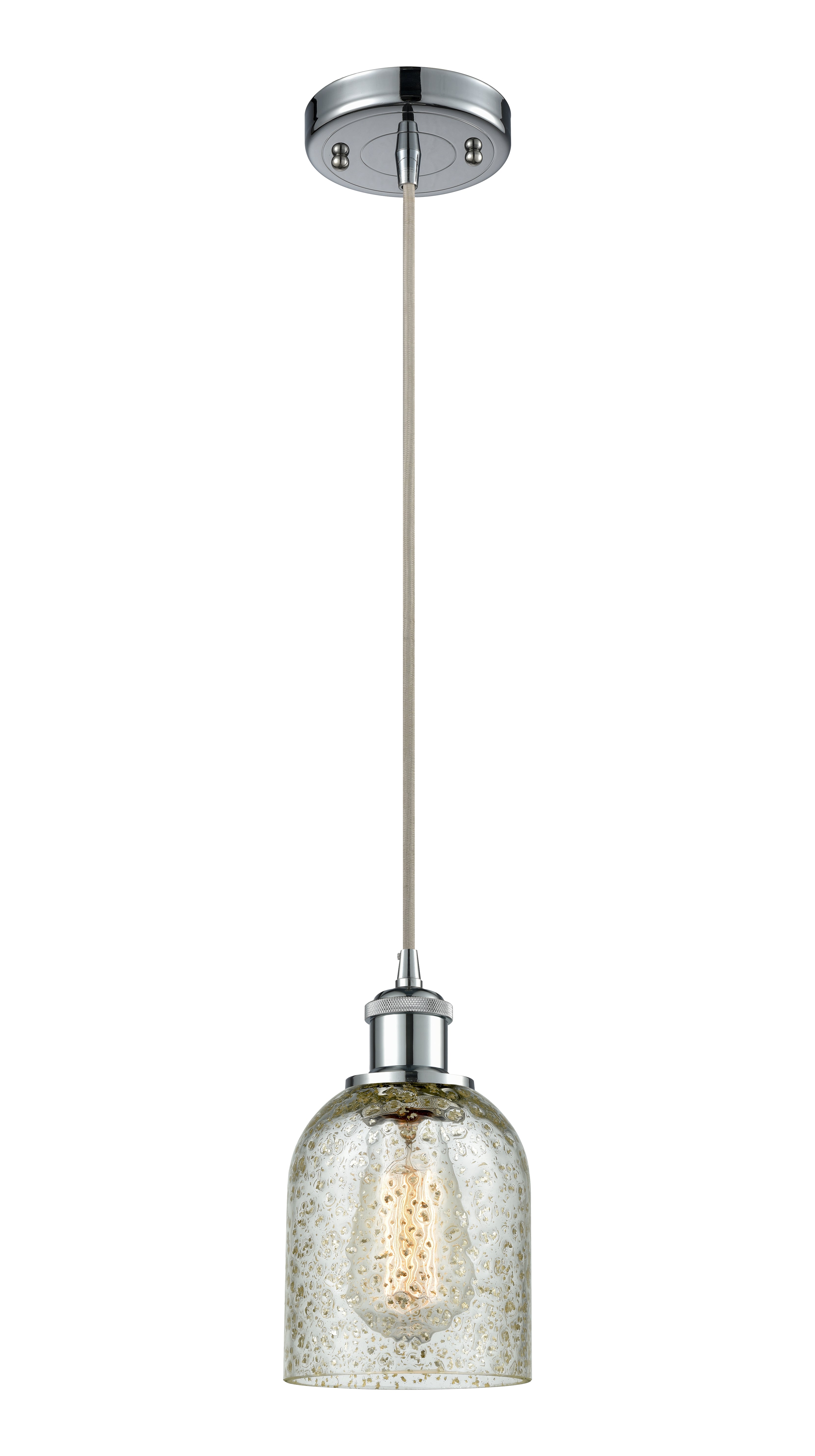 Ballston Mini Pendant Antique Brass Finish