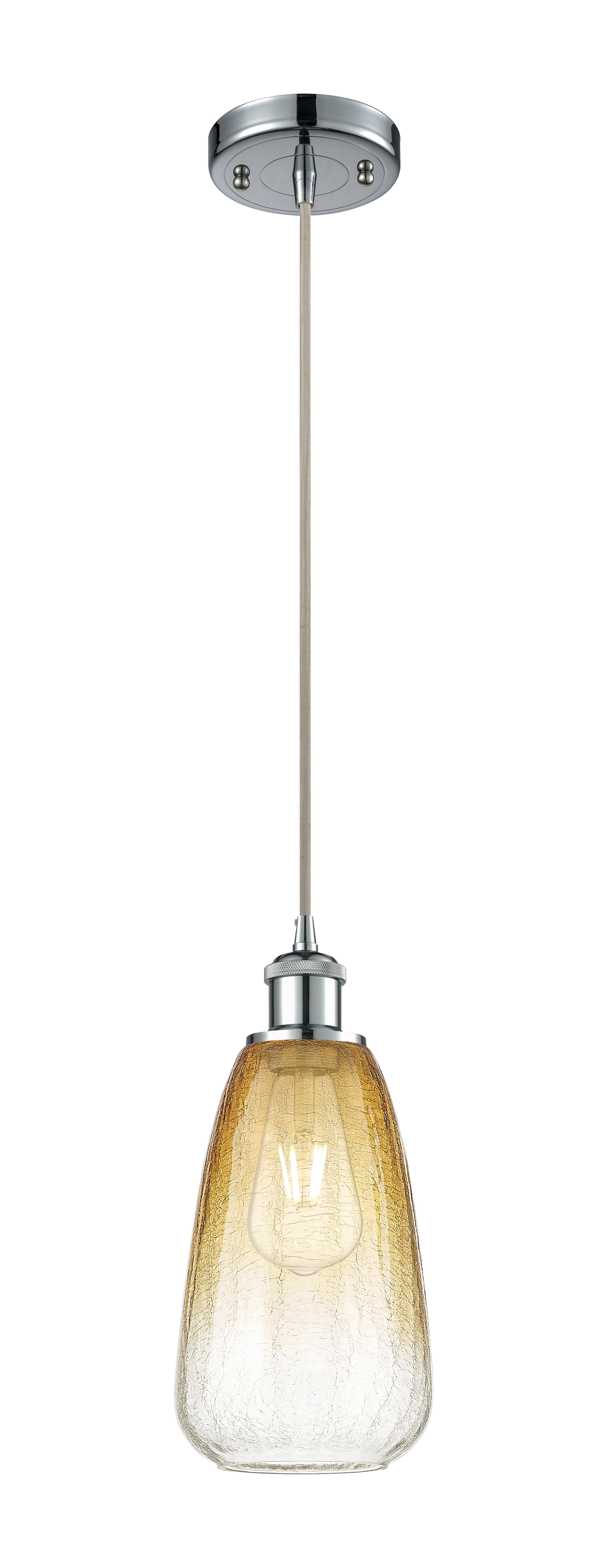 Ballston Mini Pendant Antique Brass 6 Inch
