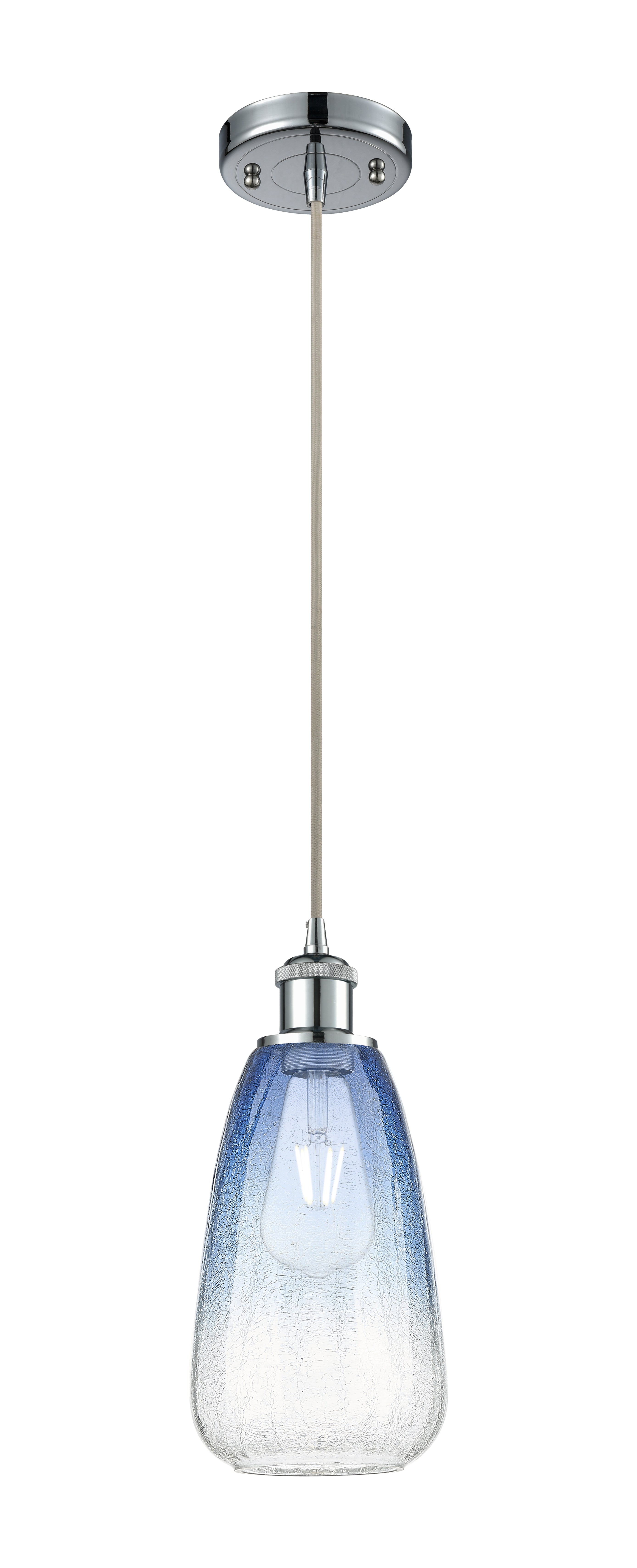Ballston Mini Pendant Antique Brass 6 Inch