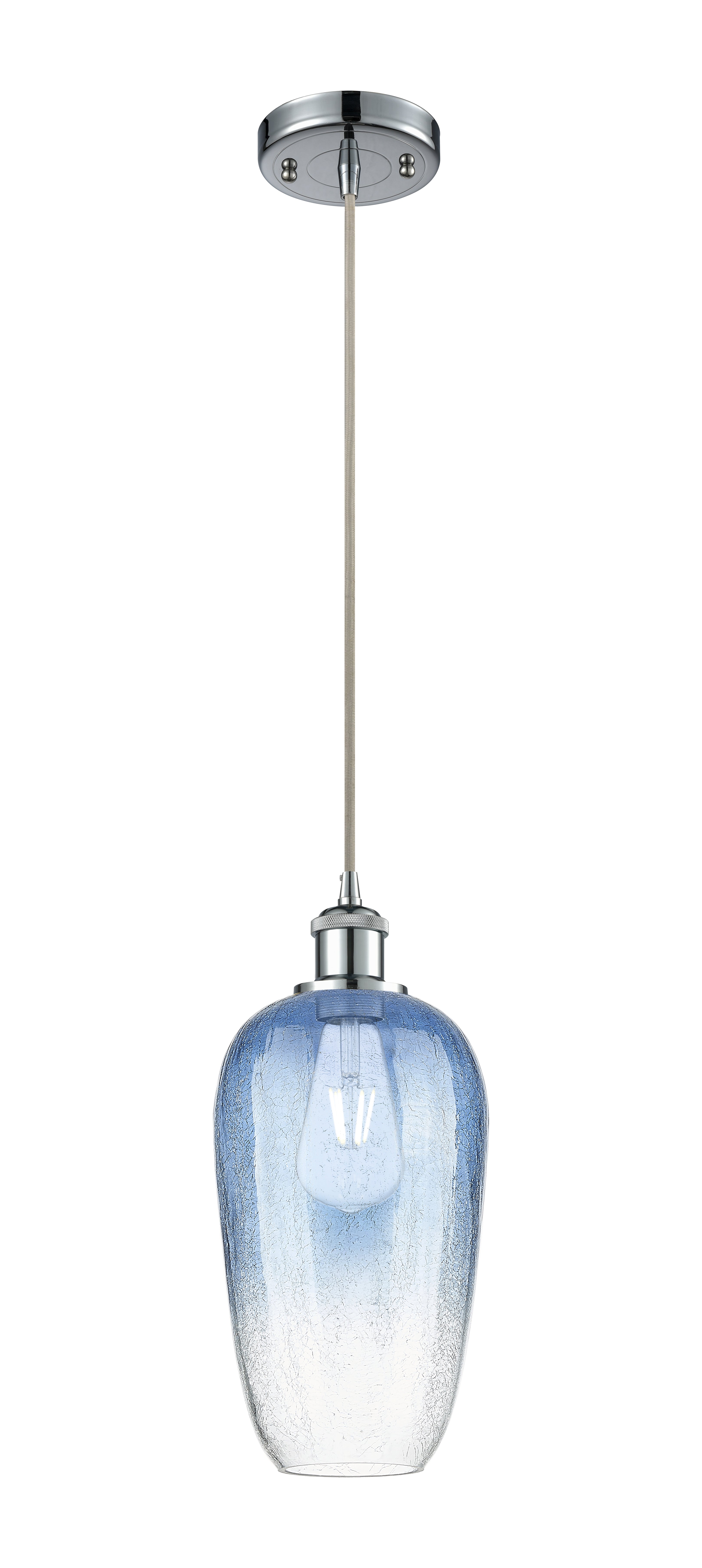 Ballston Mini Pendant Antique Brass 7 Inch