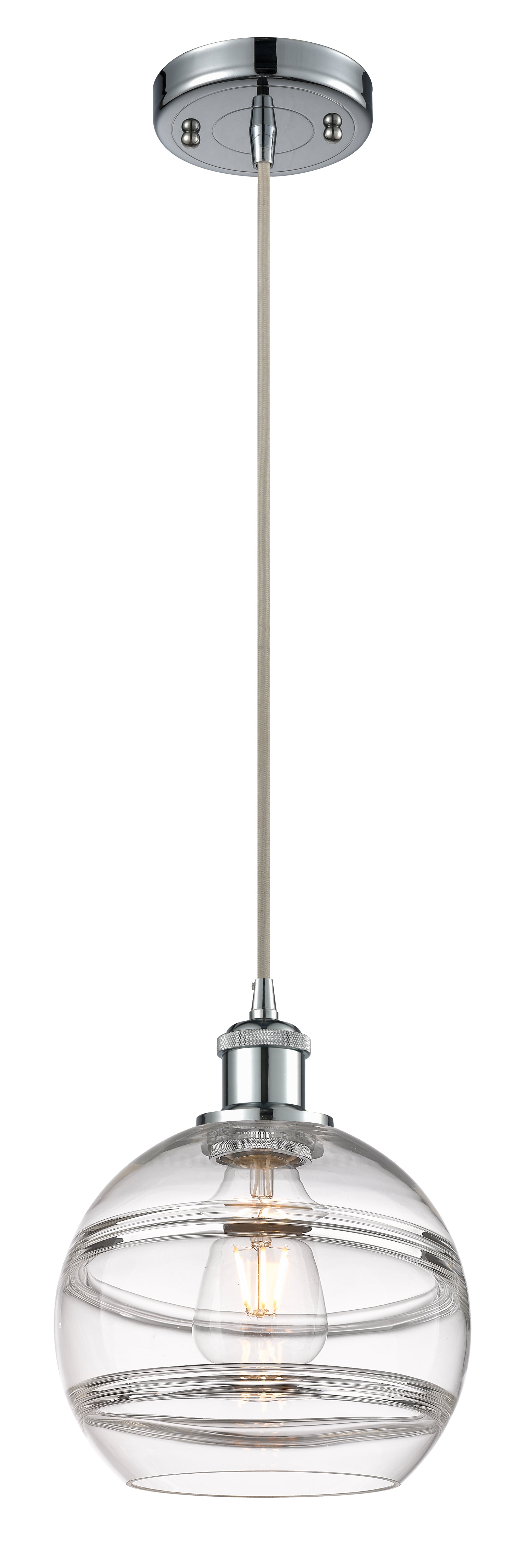 Ballston Mini Pendant Antique Brass Finish