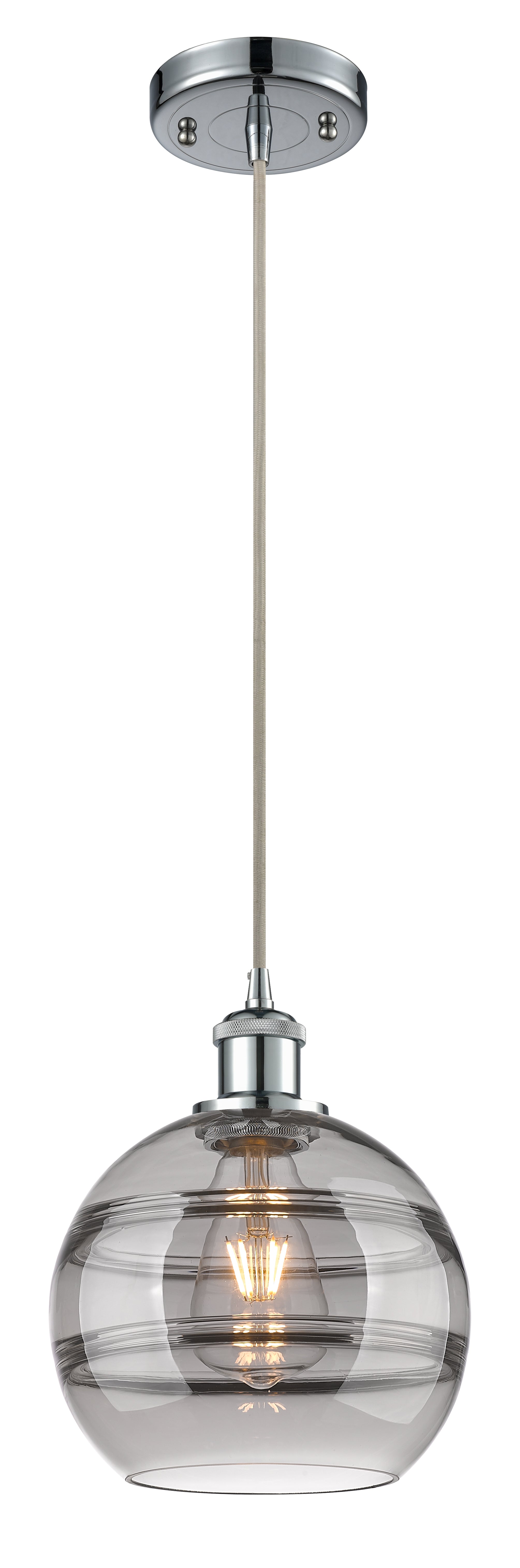 Ballston Mini Pendant Antique Brass Finish