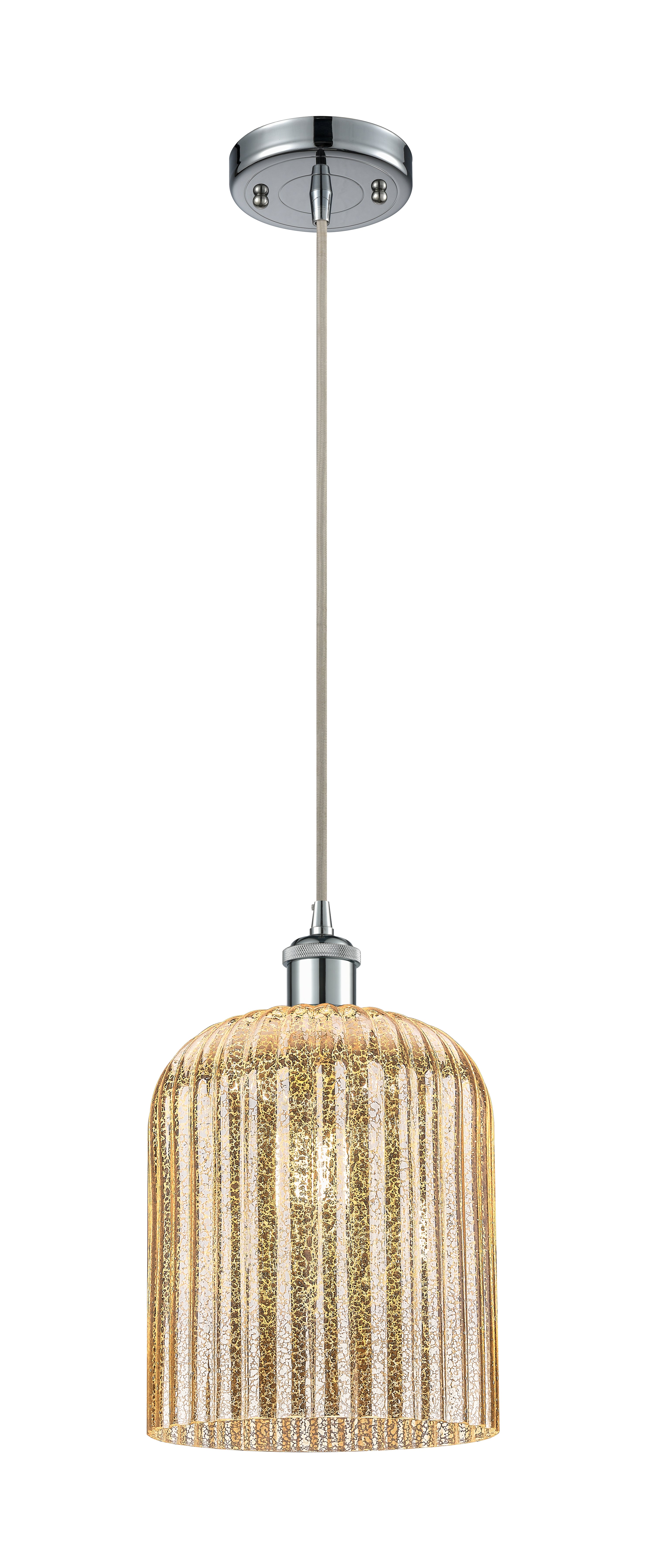 Ballston Mini Pendant Antique Brass 5 Inch