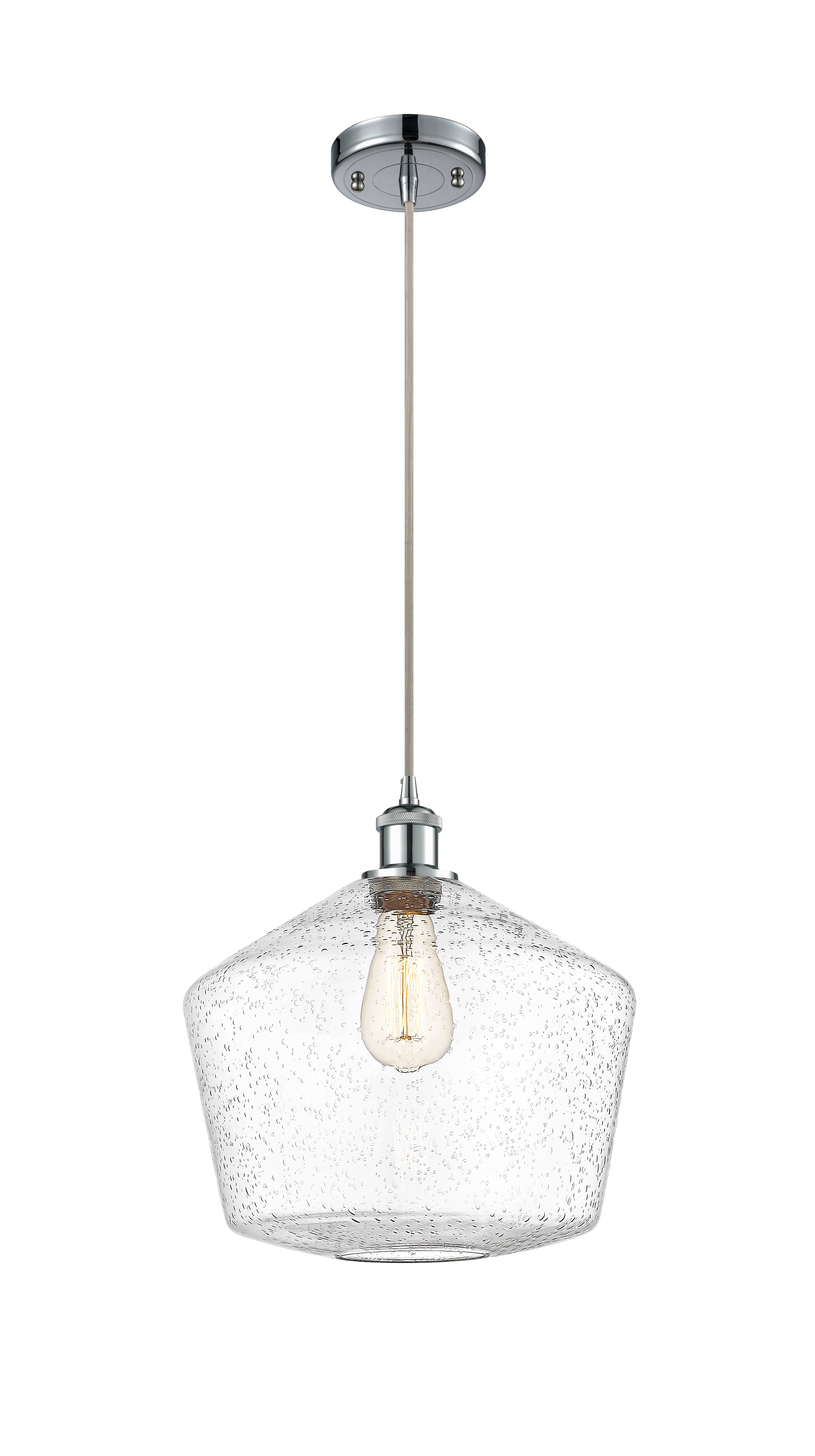 Ballston Mini Pendant Antique Brass 12 Inch